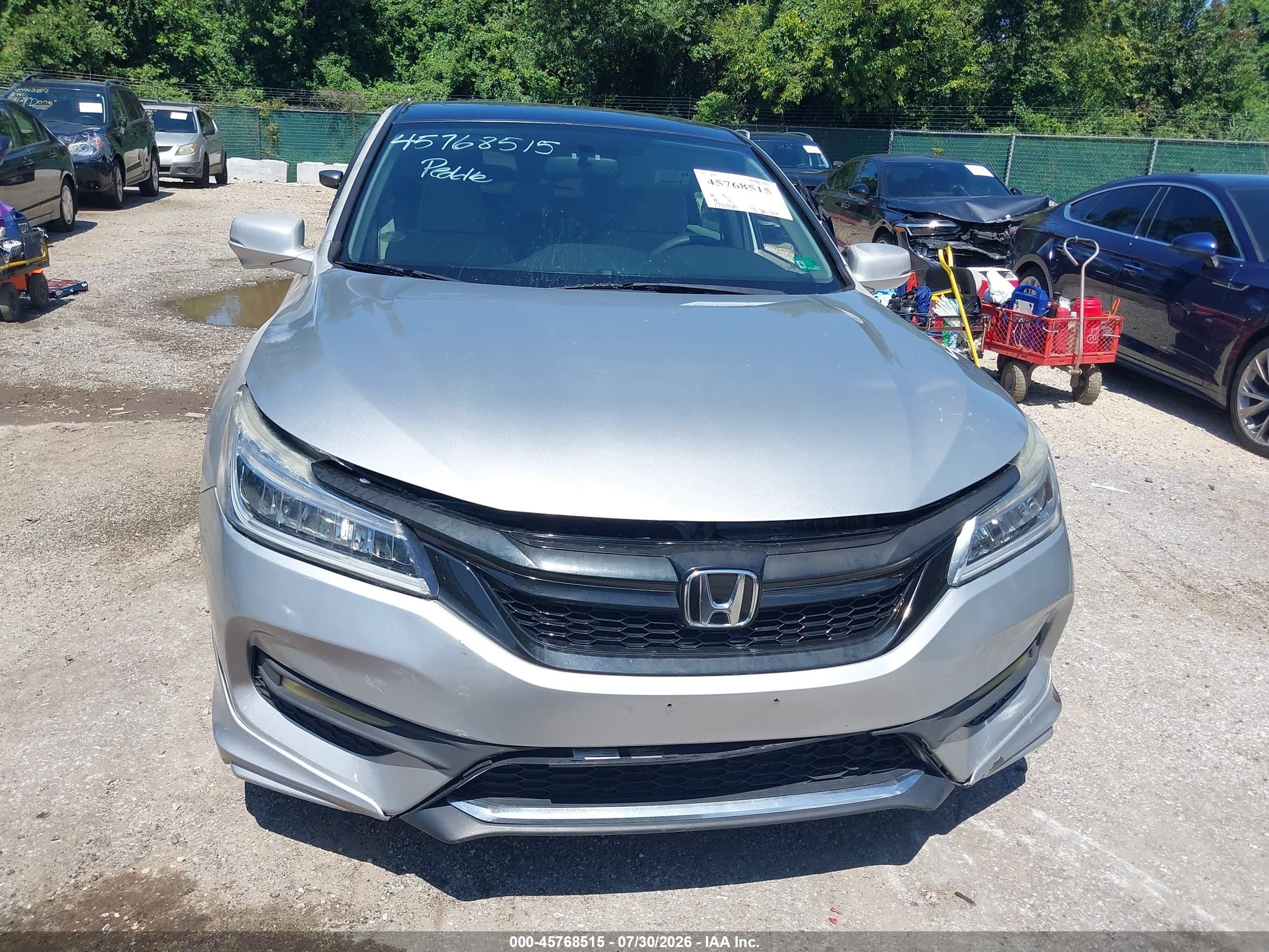 2013 Honda Accord Ex Silver vin: 1HGCR2F77DA044291