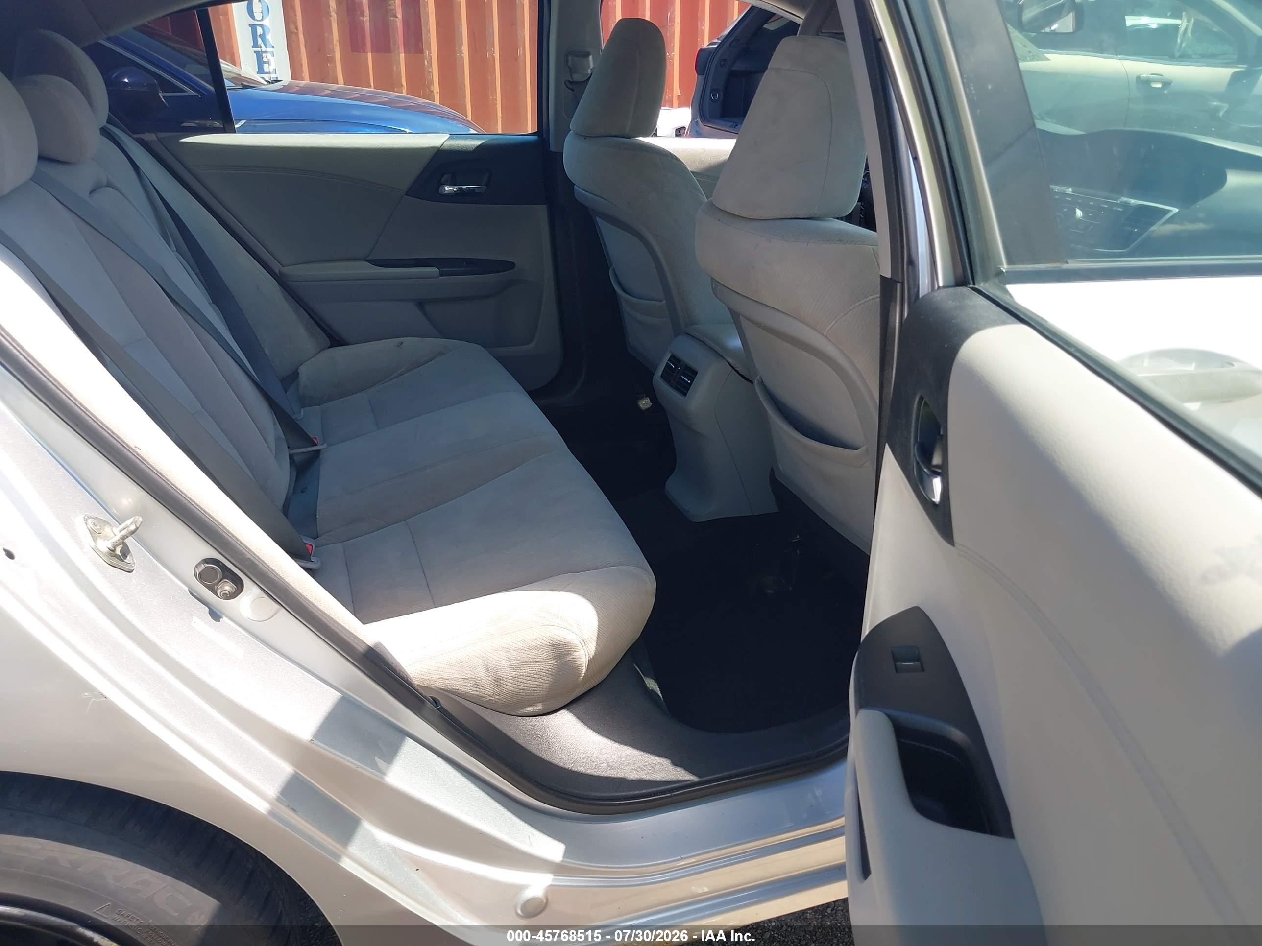 2013 Honda Accord Ex Silver vin: 1HGCR2F77DA044291