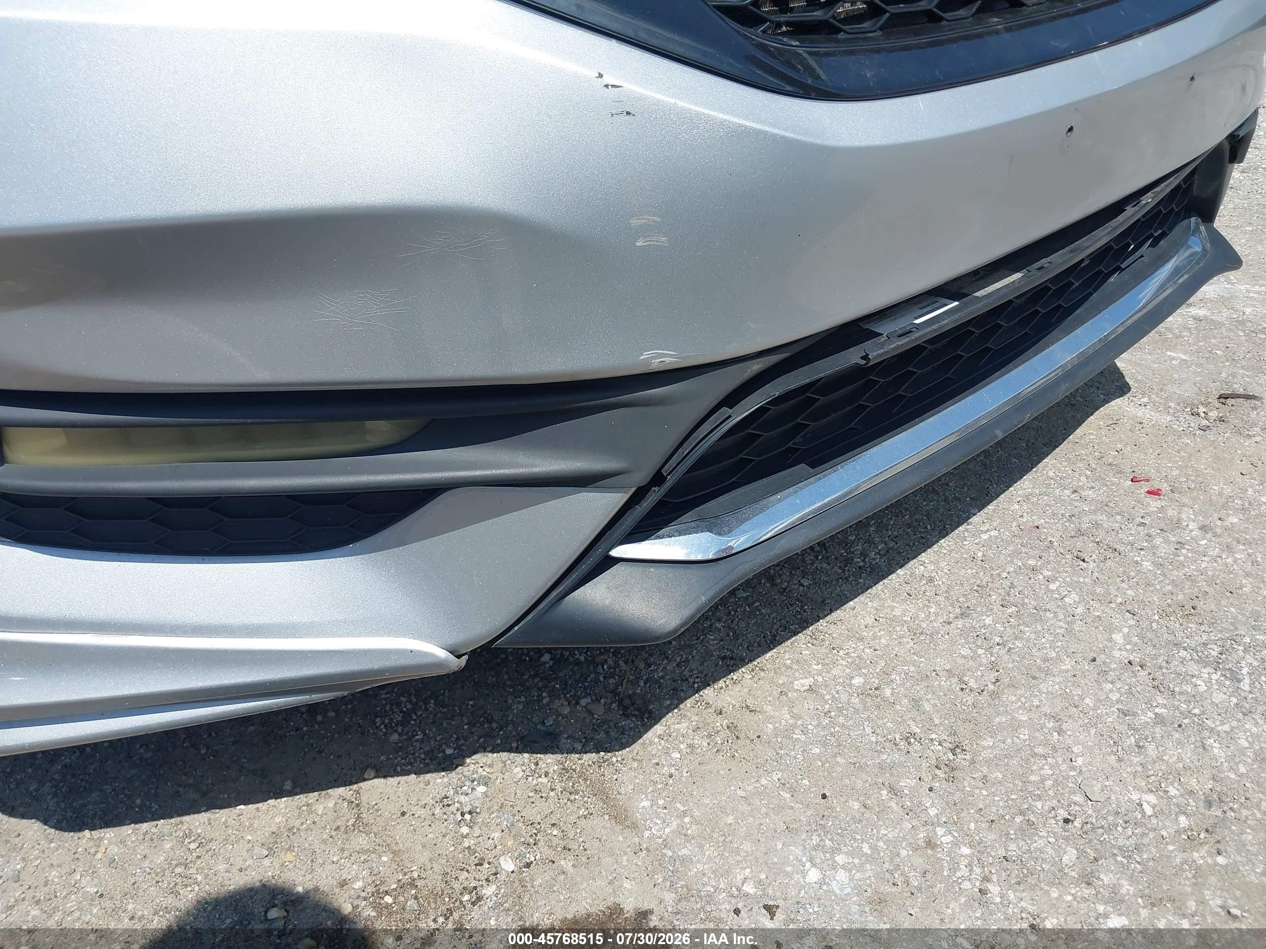 2013 Honda Accord Ex Silver vin: 1HGCR2F77DA044291