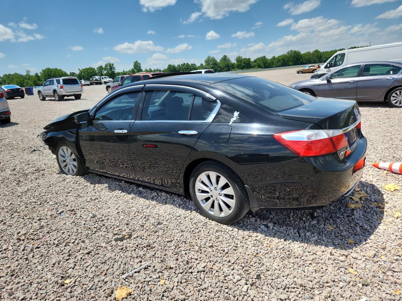 2013 Honda Accord Ex Black vin: 1HGCR2F77DA089053