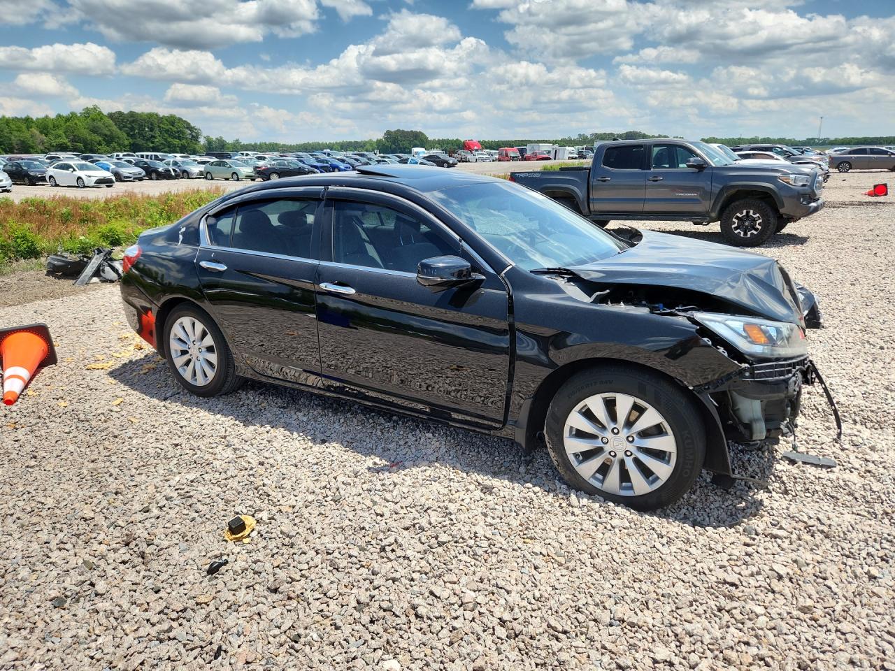2013 Honda Accord Ex Black vin: 1HGCR2F77DA089053