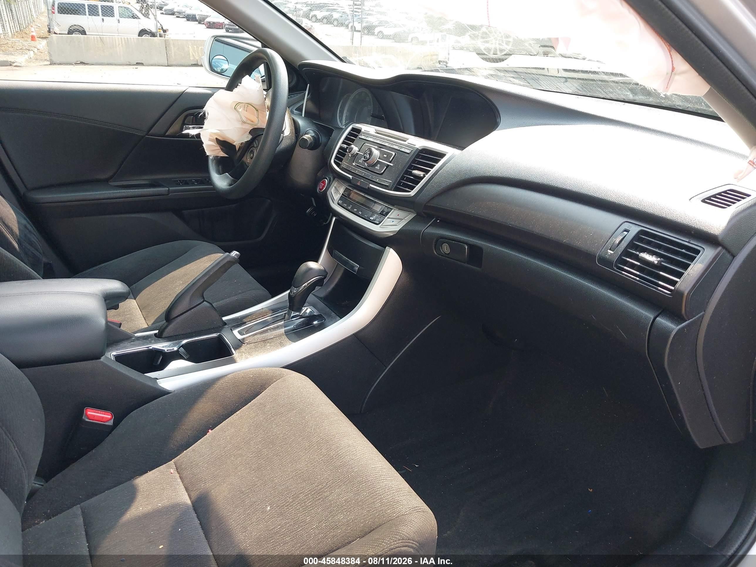2013 Honda Accord Ex Silver vin: 1HGCR2F77DA177746