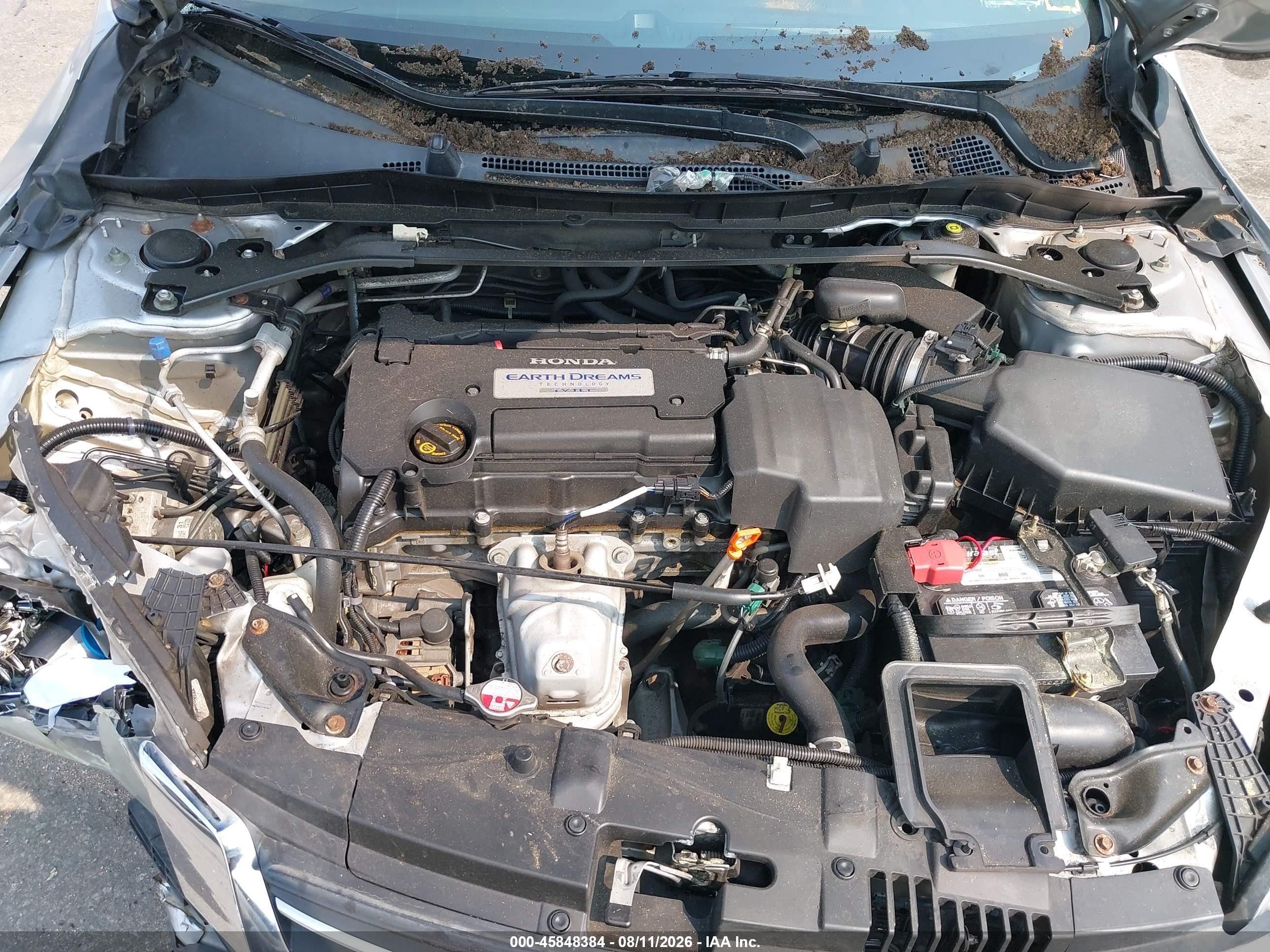 2013 Honda Accord Ex Silver vin: 1HGCR2F77DA177746