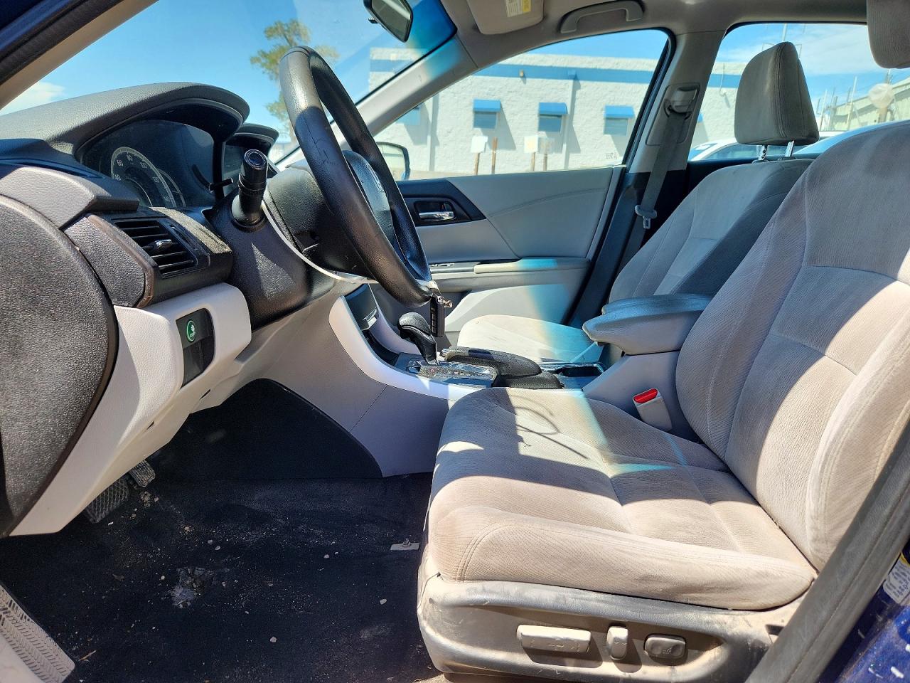 2013 Honda Accord Ex Blue vin: 1HGCR2F77DA203875