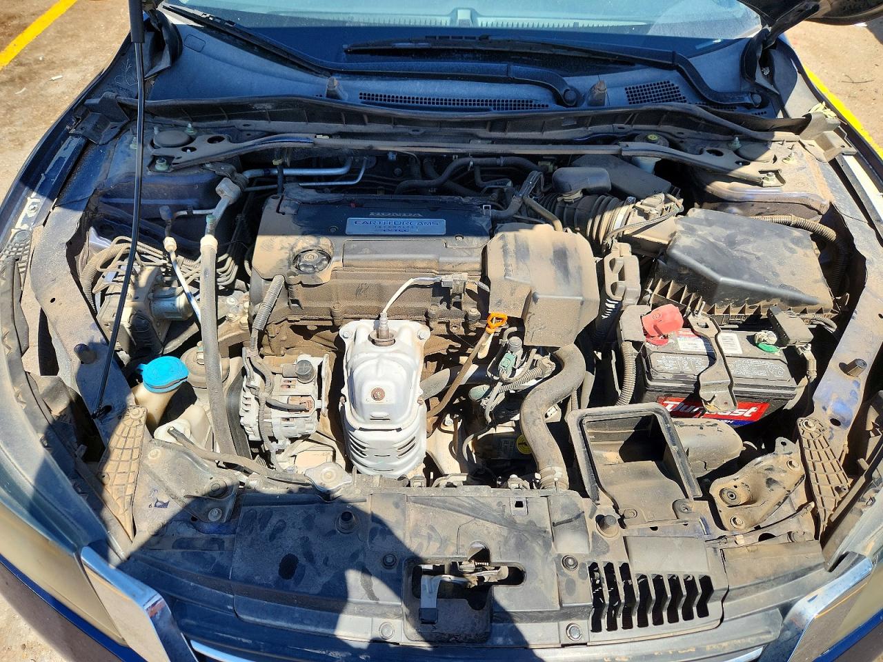 2013 Honda Accord Ex Blue vin: 1HGCR2F77DA203875