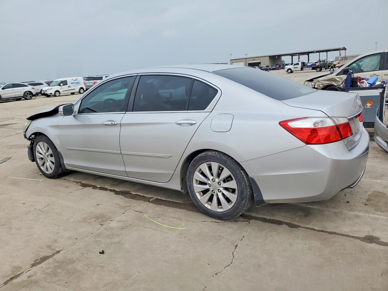 2013 Honda Accord Ex Серебряный vin: 1HGCR2F77DA259234