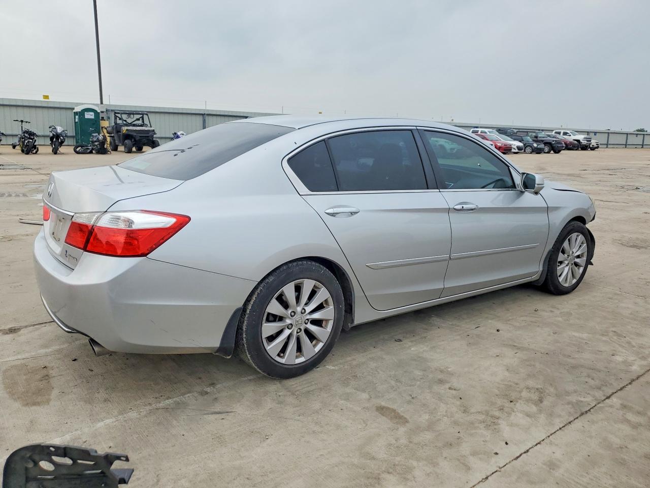 2013 Honda Accord Ex Серебряный vin: 1HGCR2F77DA259234