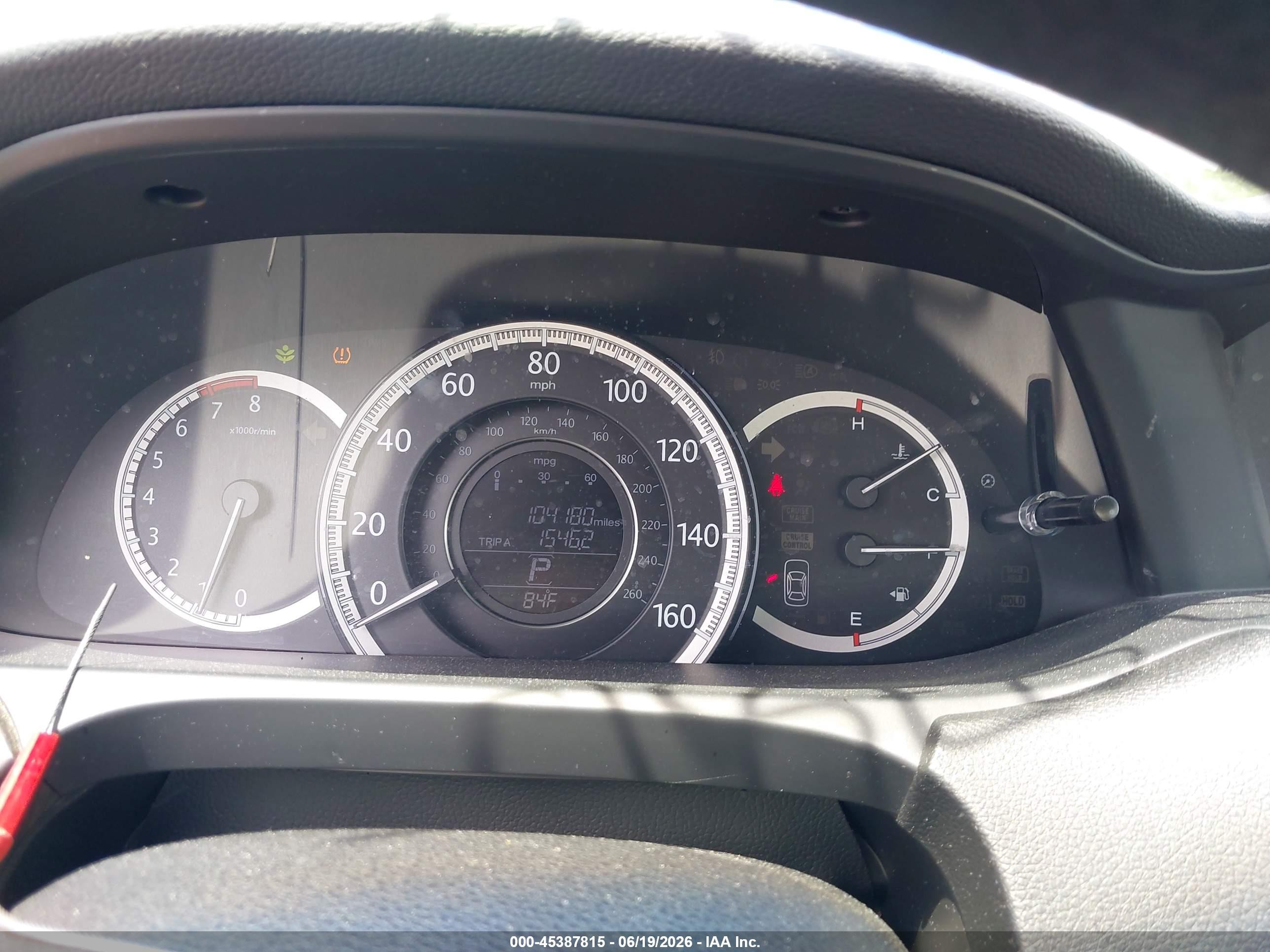2013 Honda Accord Ex Gold vin: 1HGCR2F77DA272680