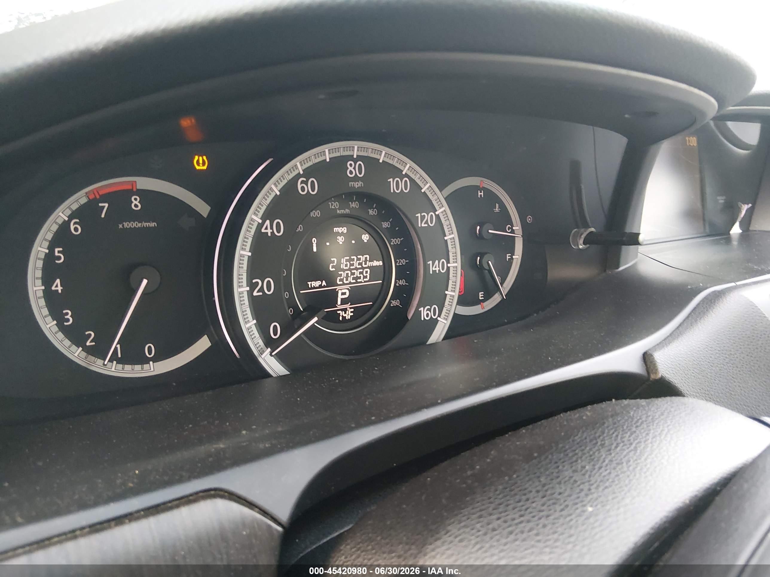 2014 Honda Accord Ex Gray vin: 1HGCR2F77EA045605