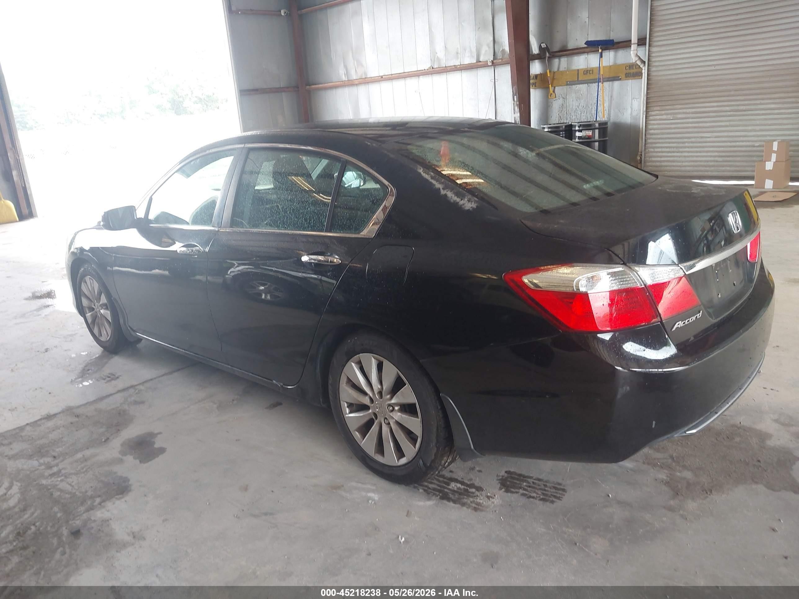 2014 Honda Accord Ex Black vin: 1HGCR2F77EA238997