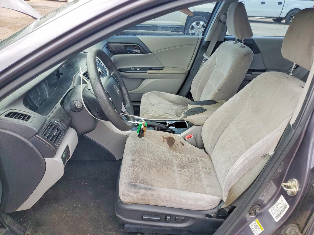 2015 Honda Accord Ex Gray vin: 1HGCR2F77FA106811