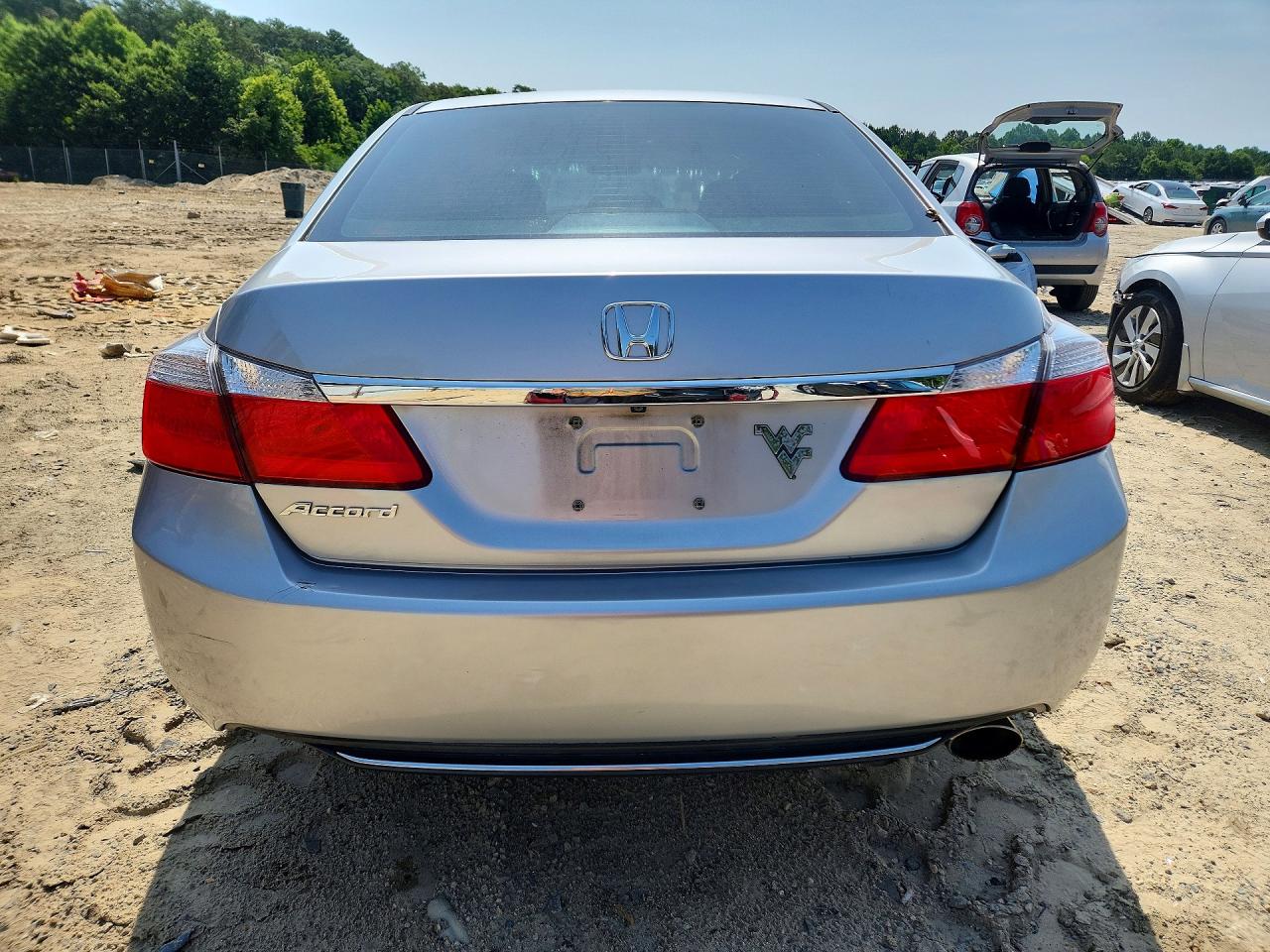 2015 Honda Accord Ex Silver vin: 1HGCR2F77FA123804
