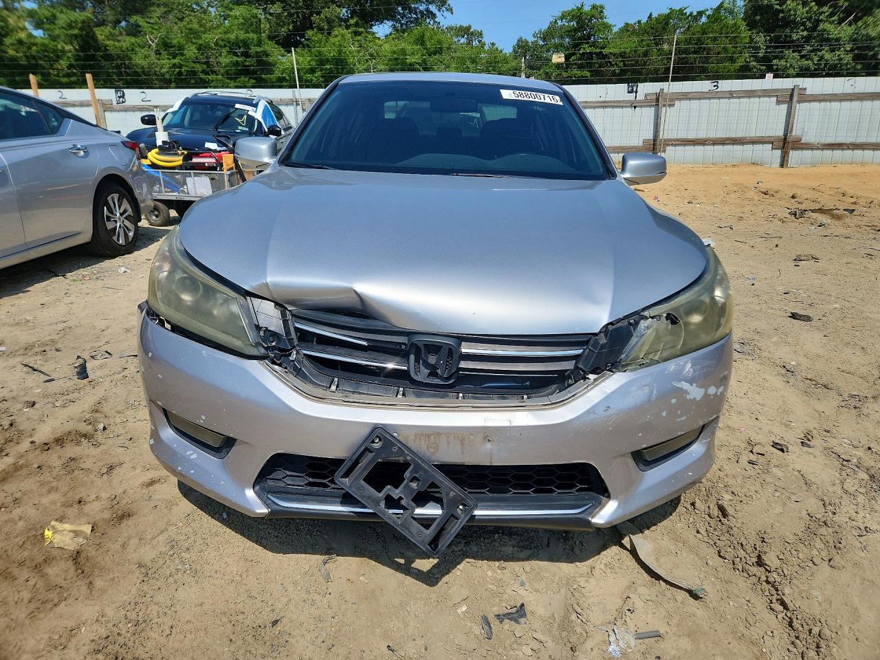 2015 Honda Accord Ex Silver vin: 1HGCR2F77FA123804