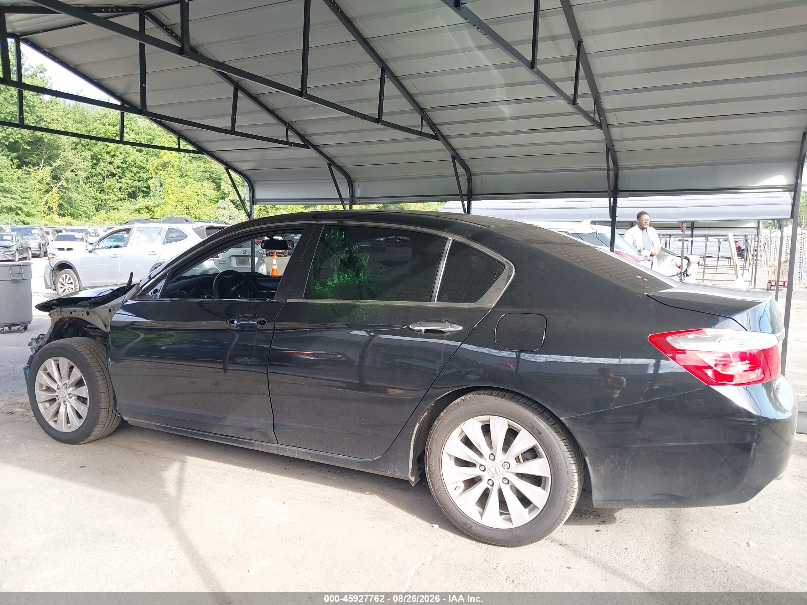 2015 Honda Accord Ex Black vin: 1HGCR2F77FA196011