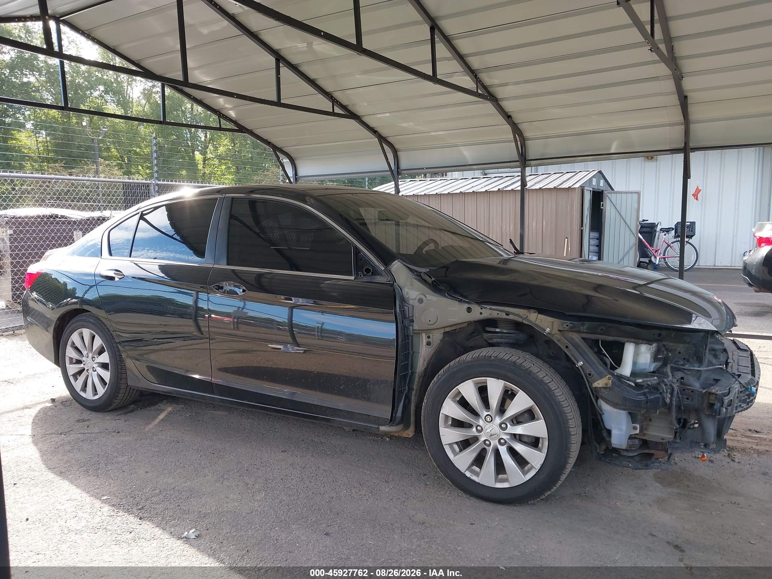 2015 Honda Accord Ex Black vin: 1HGCR2F77FA196011