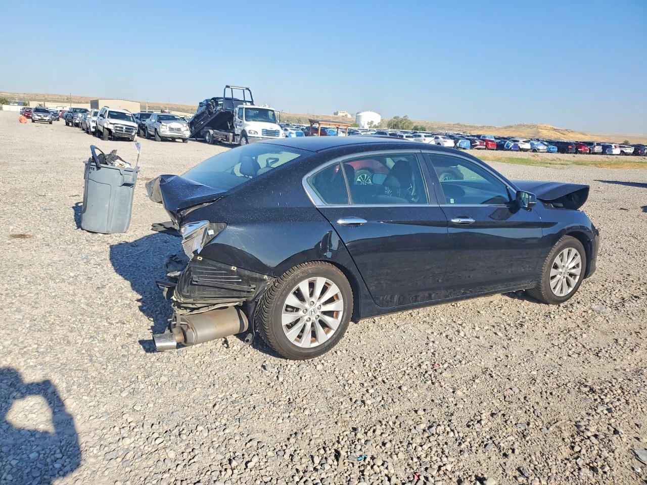 2015 Honda Accord Ex Black vin: 1HGCR2F77FA220064