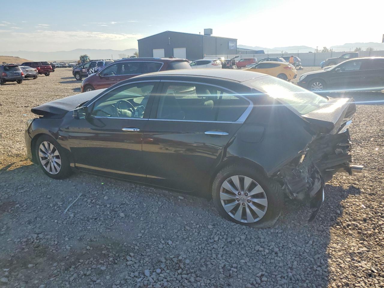 2015 Honda Accord Ex Black vin: 1HGCR2F77FA220064