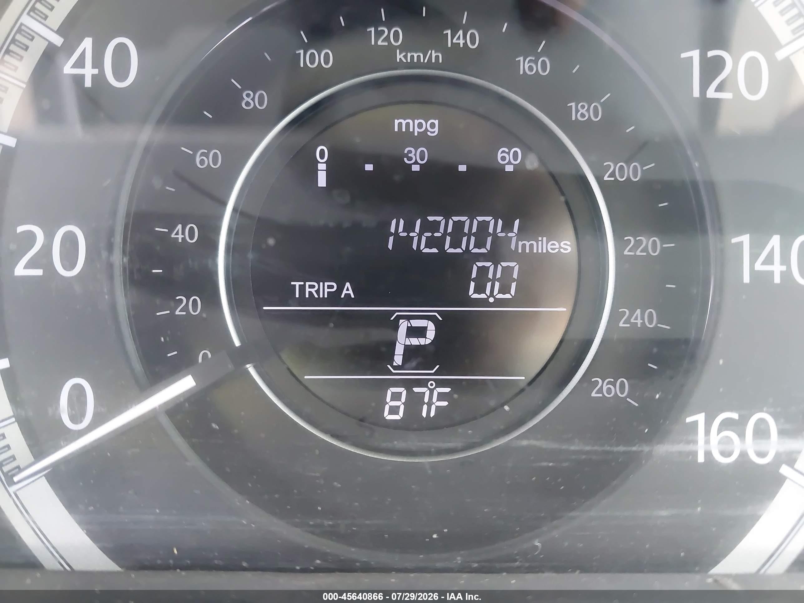 2015 Honda Accord Ex Серый vin: 1HGCR2F77FA224454