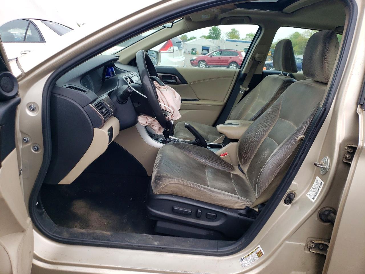 2016 Honda Accord Ex Beige vin: 1HGCR2F77GA001221