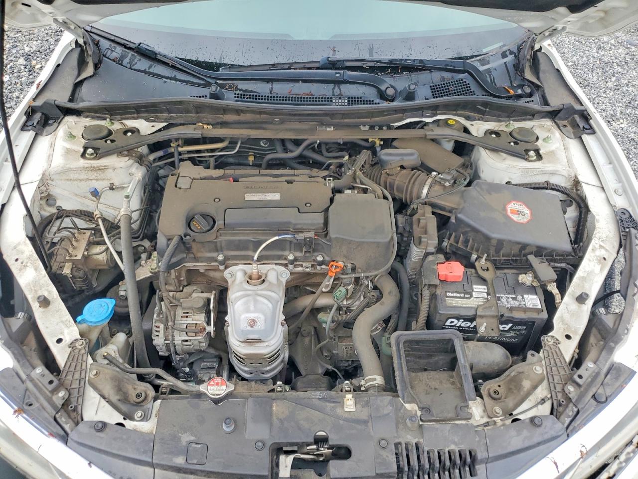 2016 Honda Accord Ex Белый vin: 1HGCR2F77GA202598