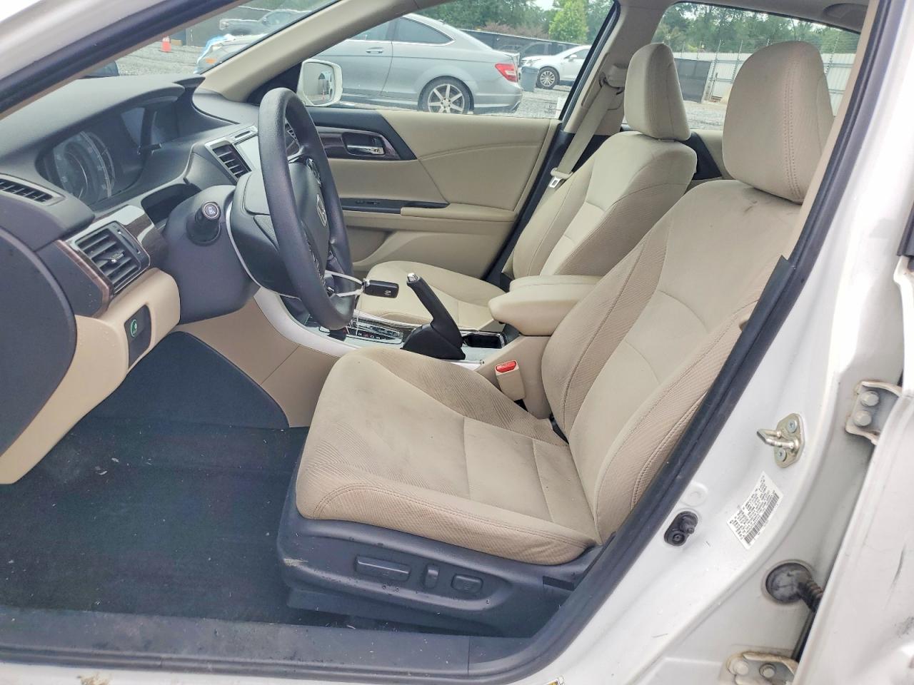 2016 Honda Accord Ex Белый vin: 1HGCR2F77GA202598