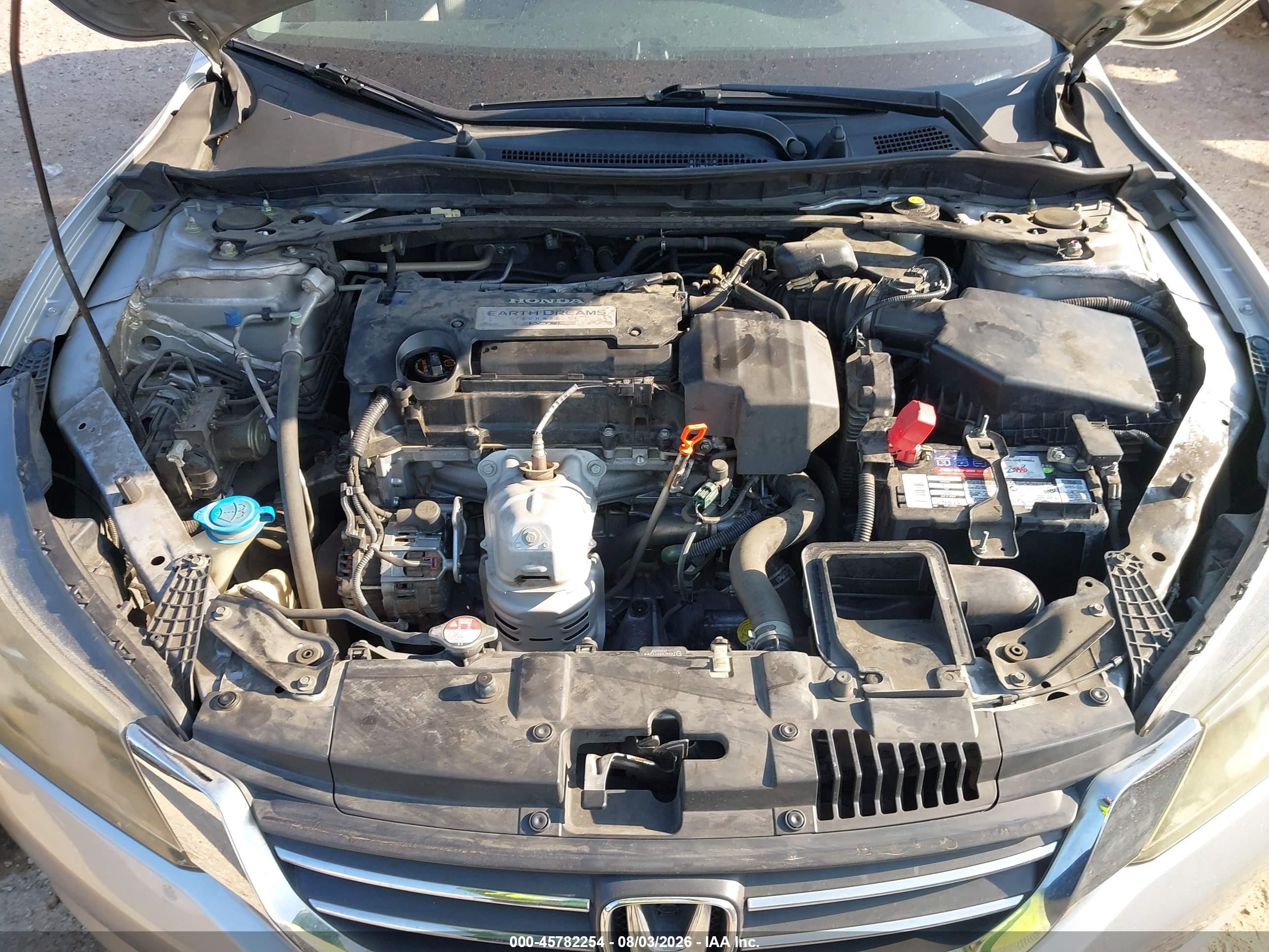 2013 Honda Accord Ex Silver vin: 1HGCR2F78DA042078