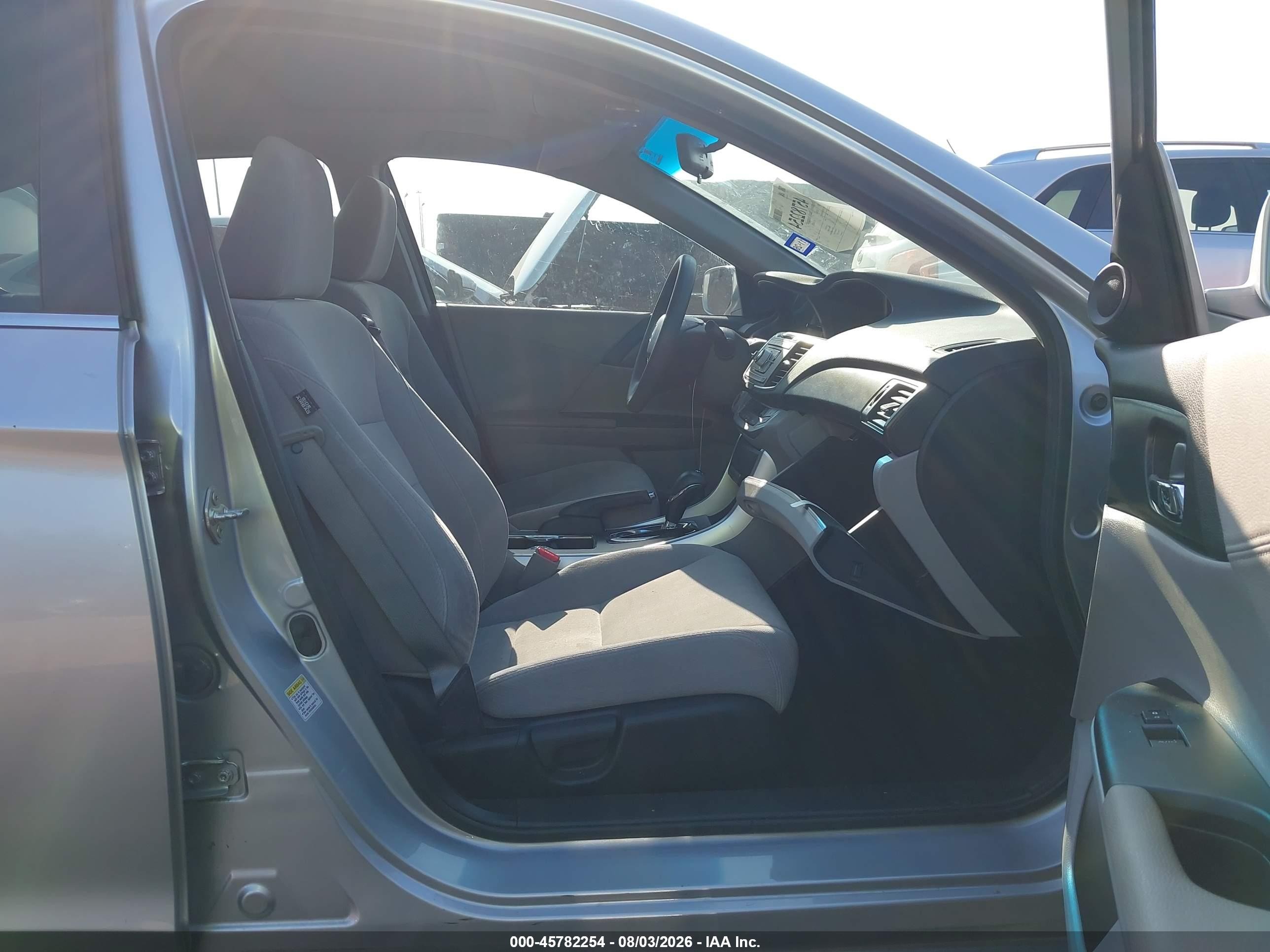 2013 Honda Accord Ex Silver vin: 1HGCR2F78DA042078