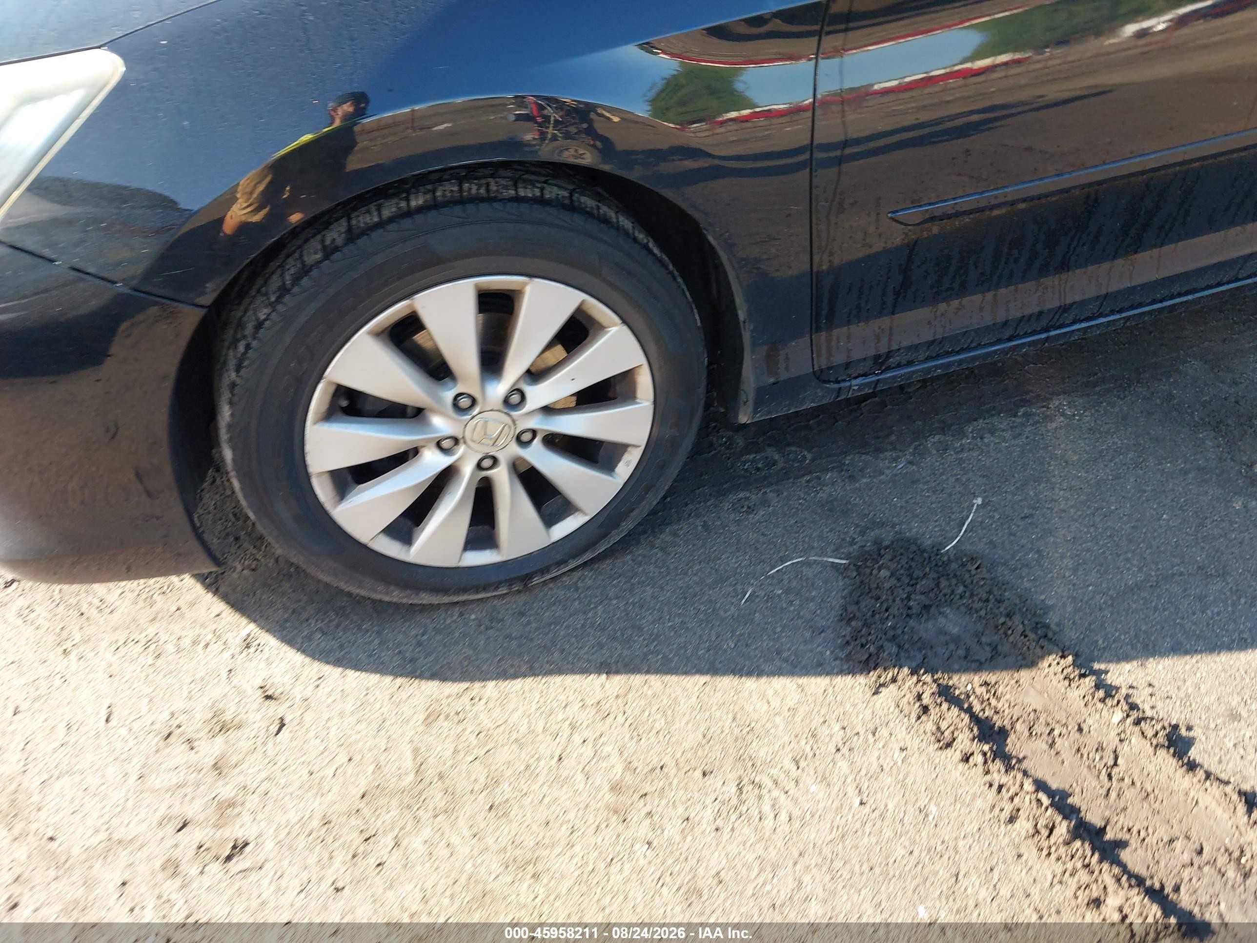 2013 Honda Accord Ex Black vin: 1HGCR2F78DA080748