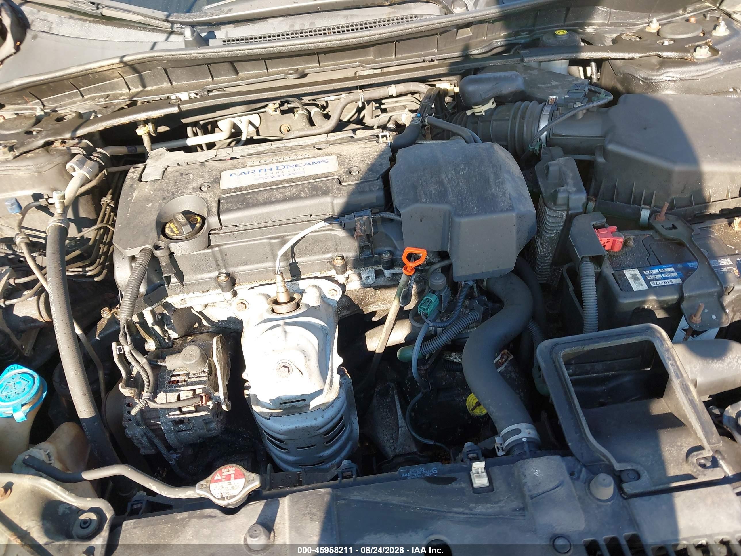 2013 Honda Accord Ex Black vin: 1HGCR2F78DA080748