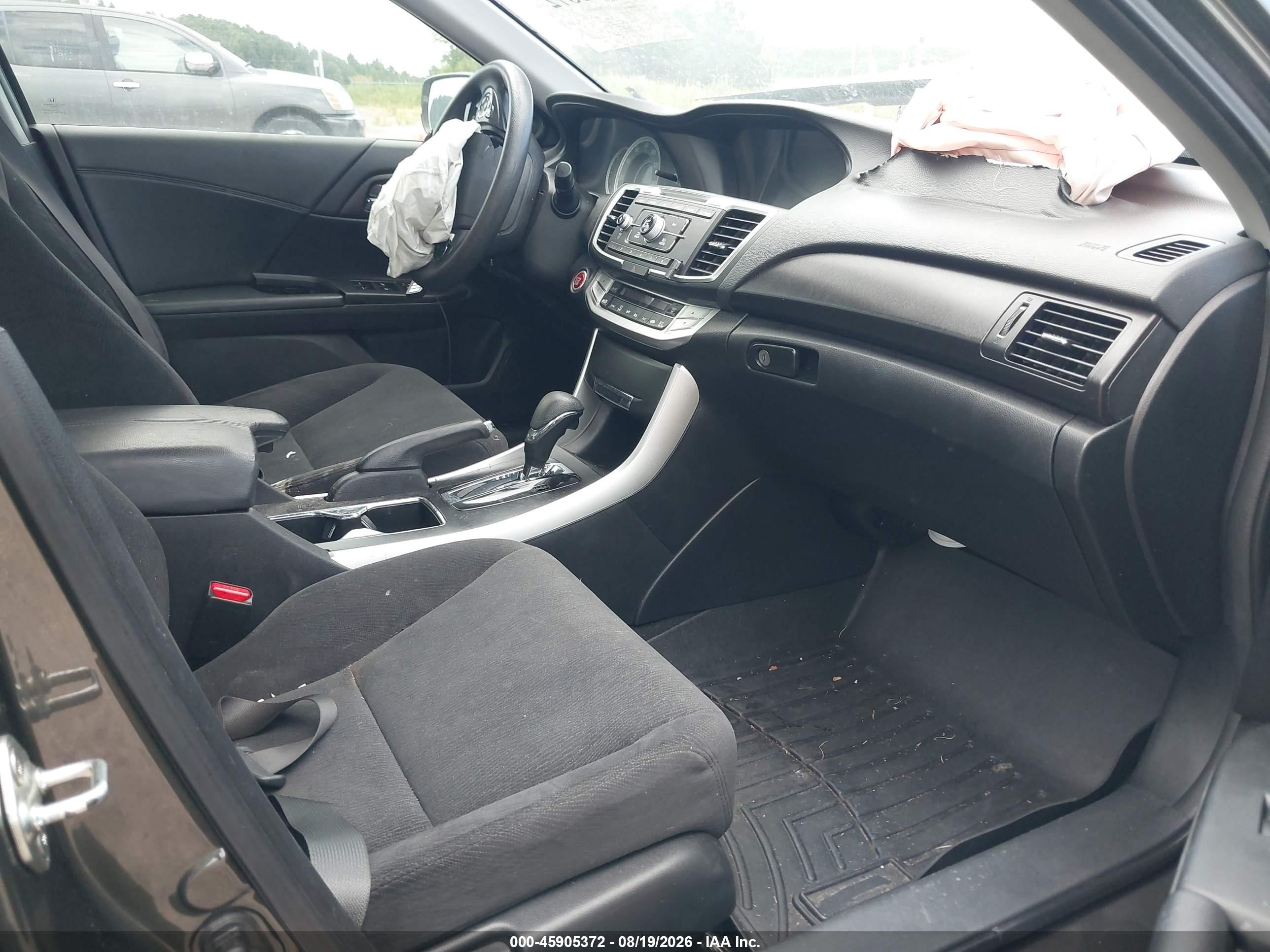 2013 Honda Accord Ex Black vin: 1HGCR2F78DA095329