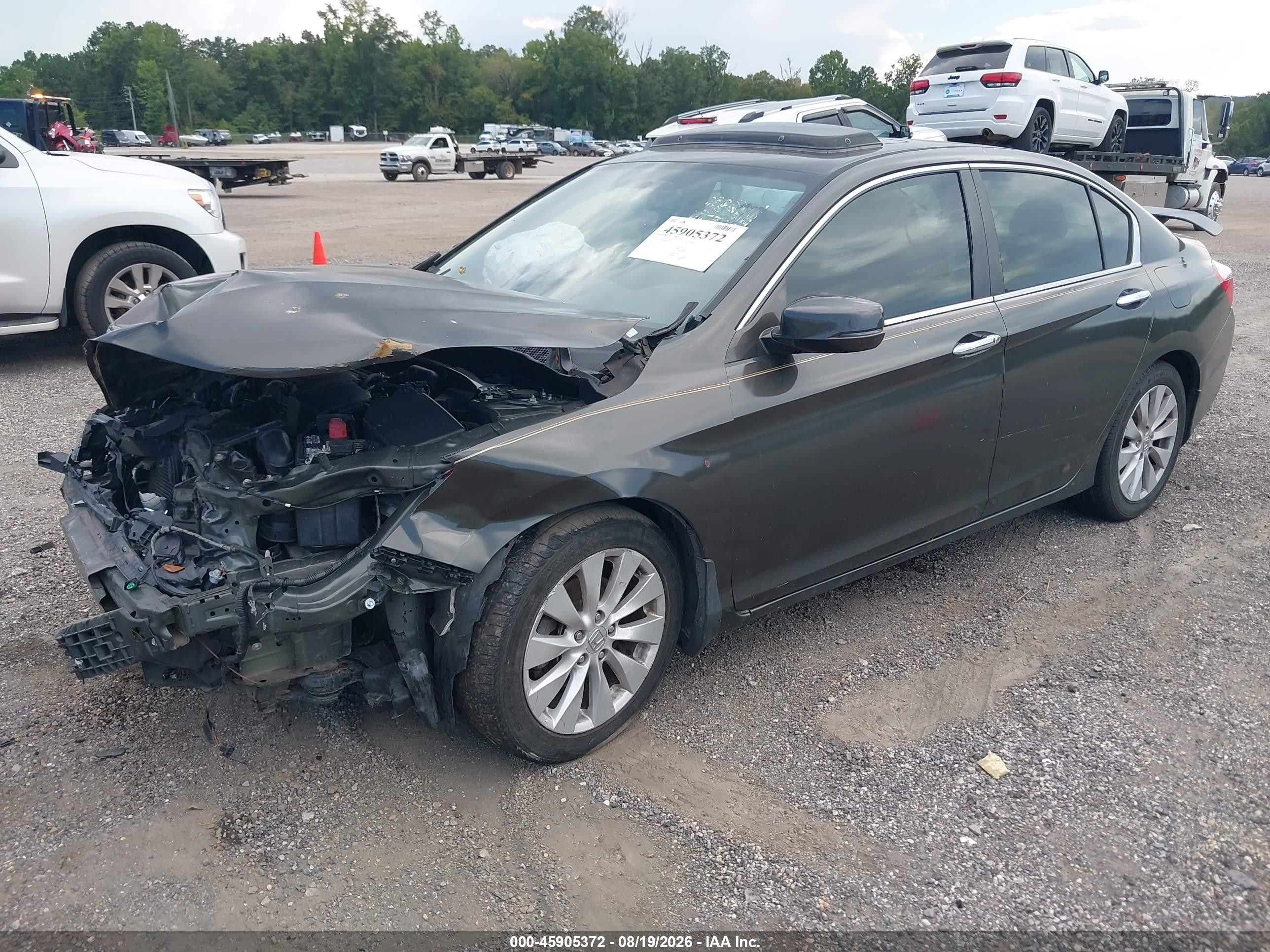 2013 Honda Accord Ex Black vin: 1HGCR2F78DA095329
