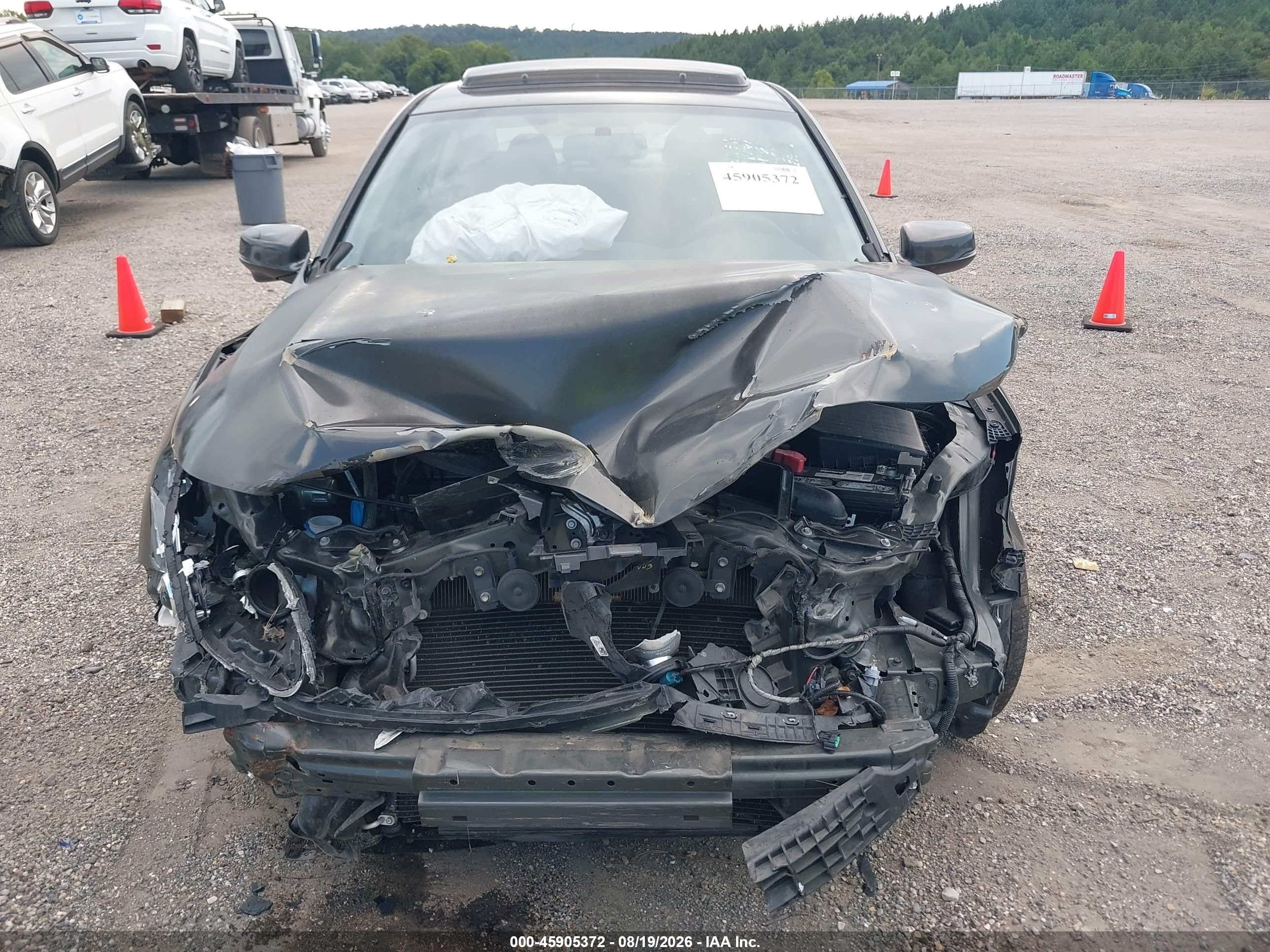 2013 Honda Accord Ex Black vin: 1HGCR2F78DA095329
