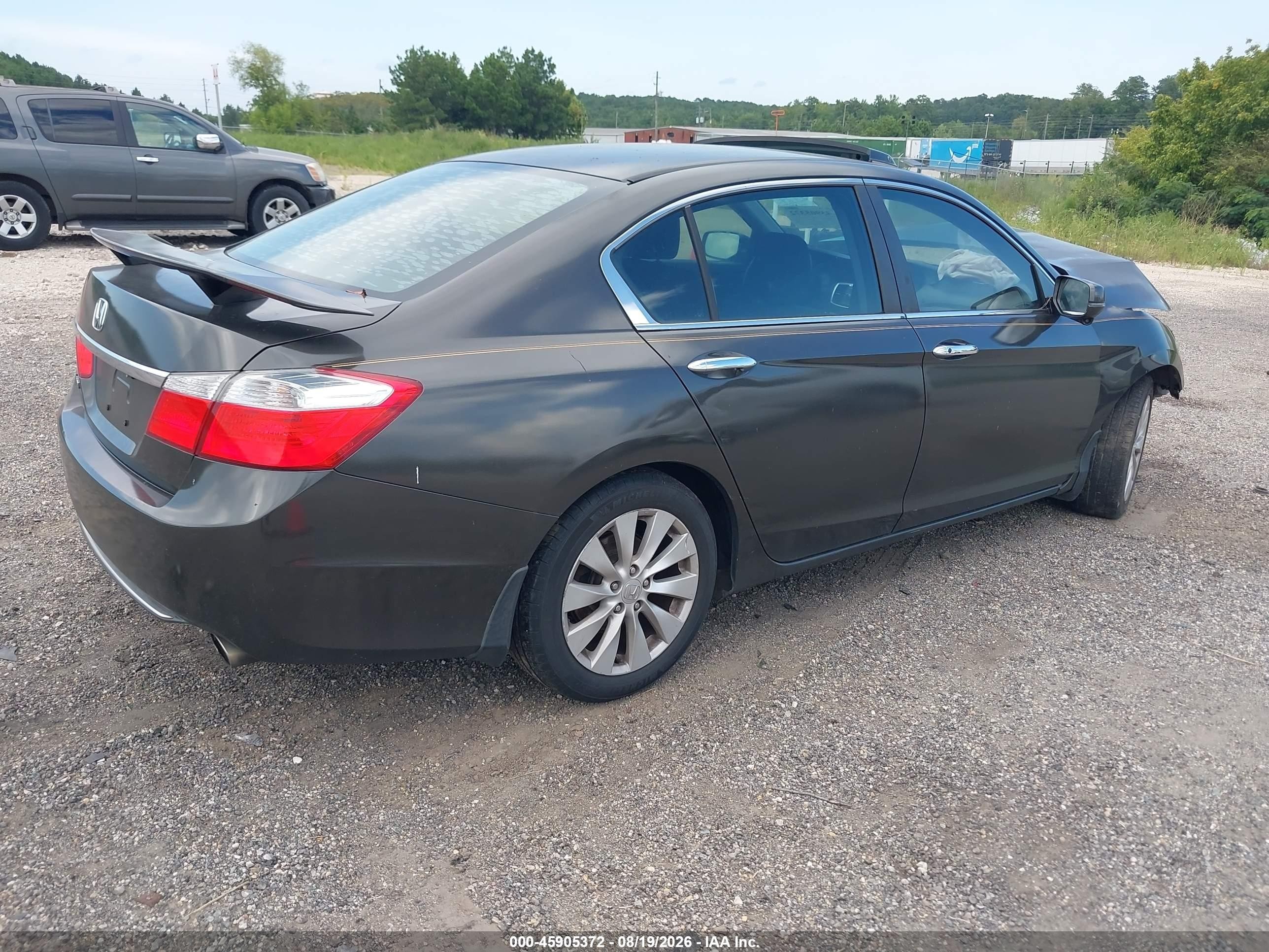 2013 Honda Accord Ex Black vin: 1HGCR2F78DA095329