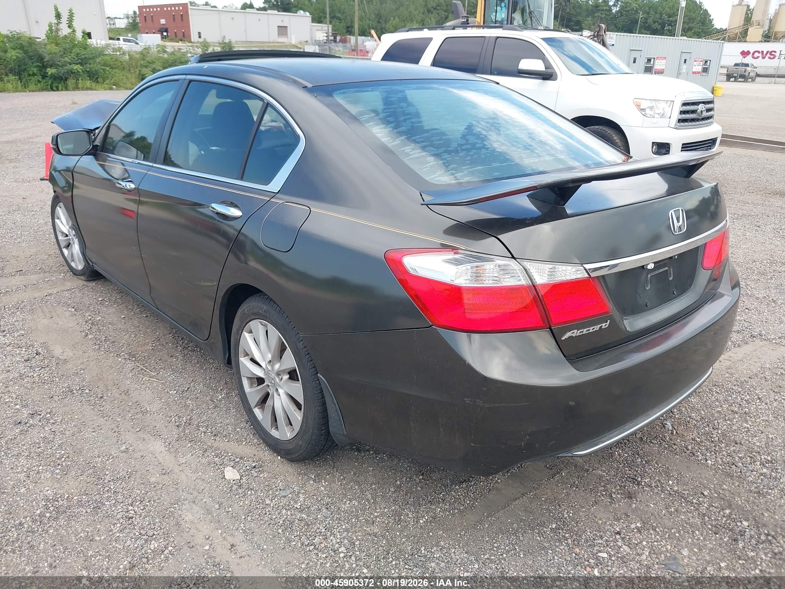 2013 Honda Accord Ex Black vin: 1HGCR2F78DA095329