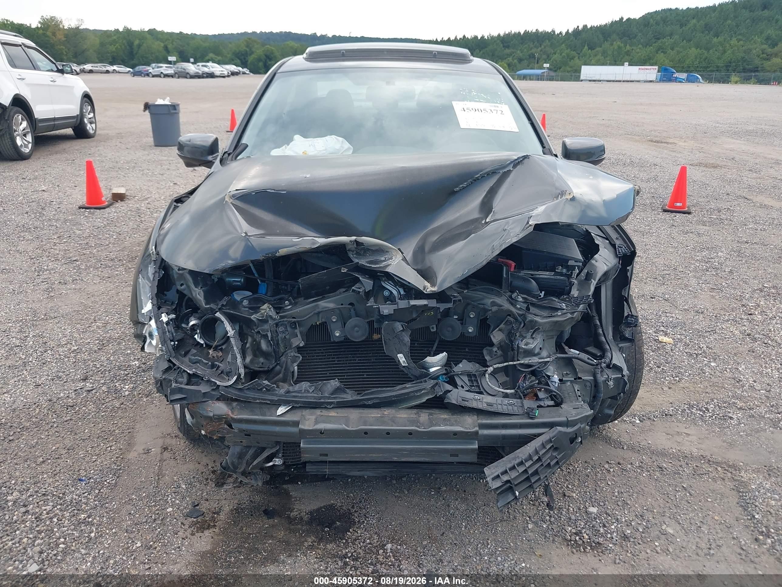 2013 Honda Accord Ex Black vin: 1HGCR2F78DA095329