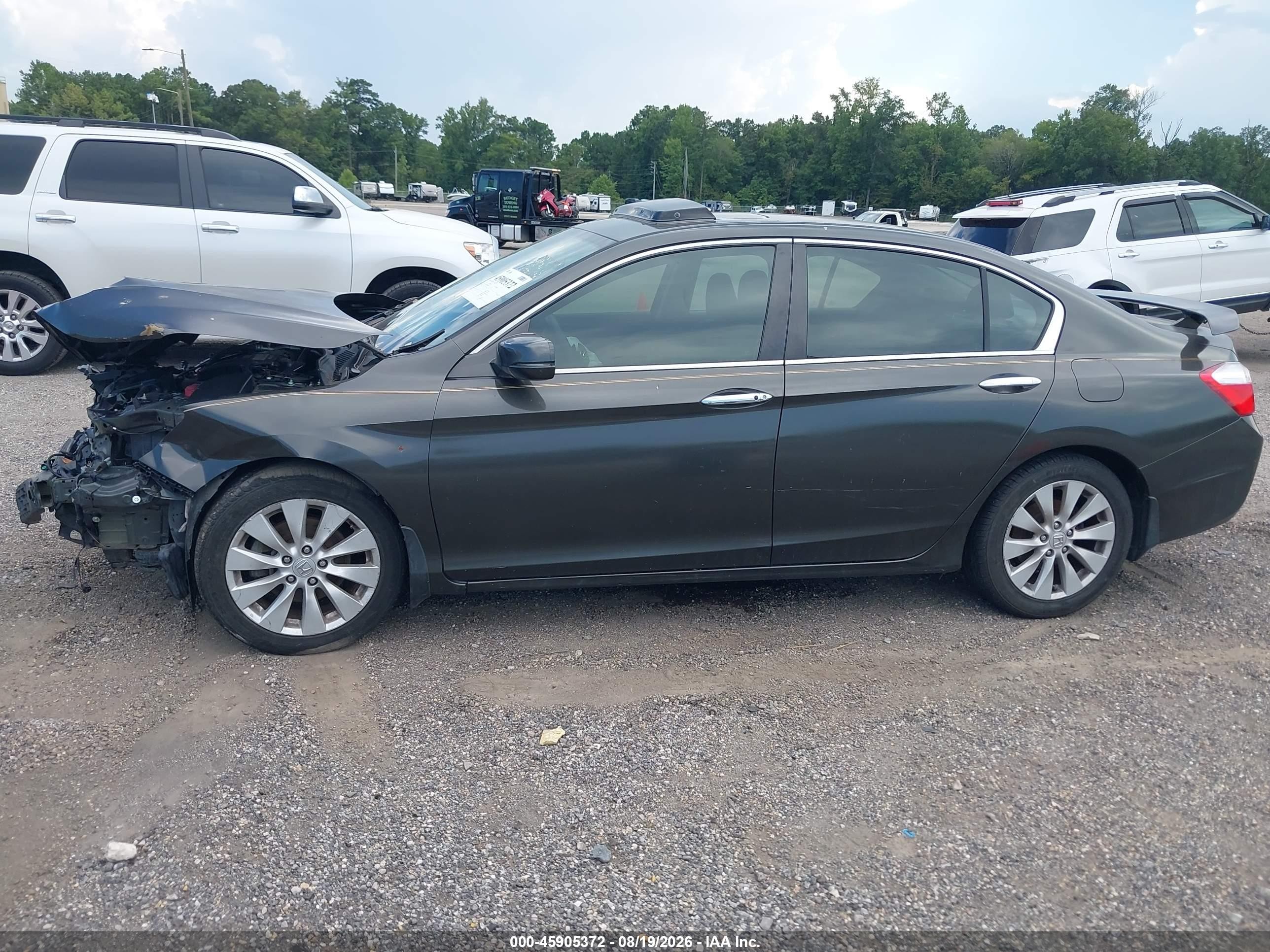 2013 Honda Accord Ex Black vin: 1HGCR2F78DA095329
