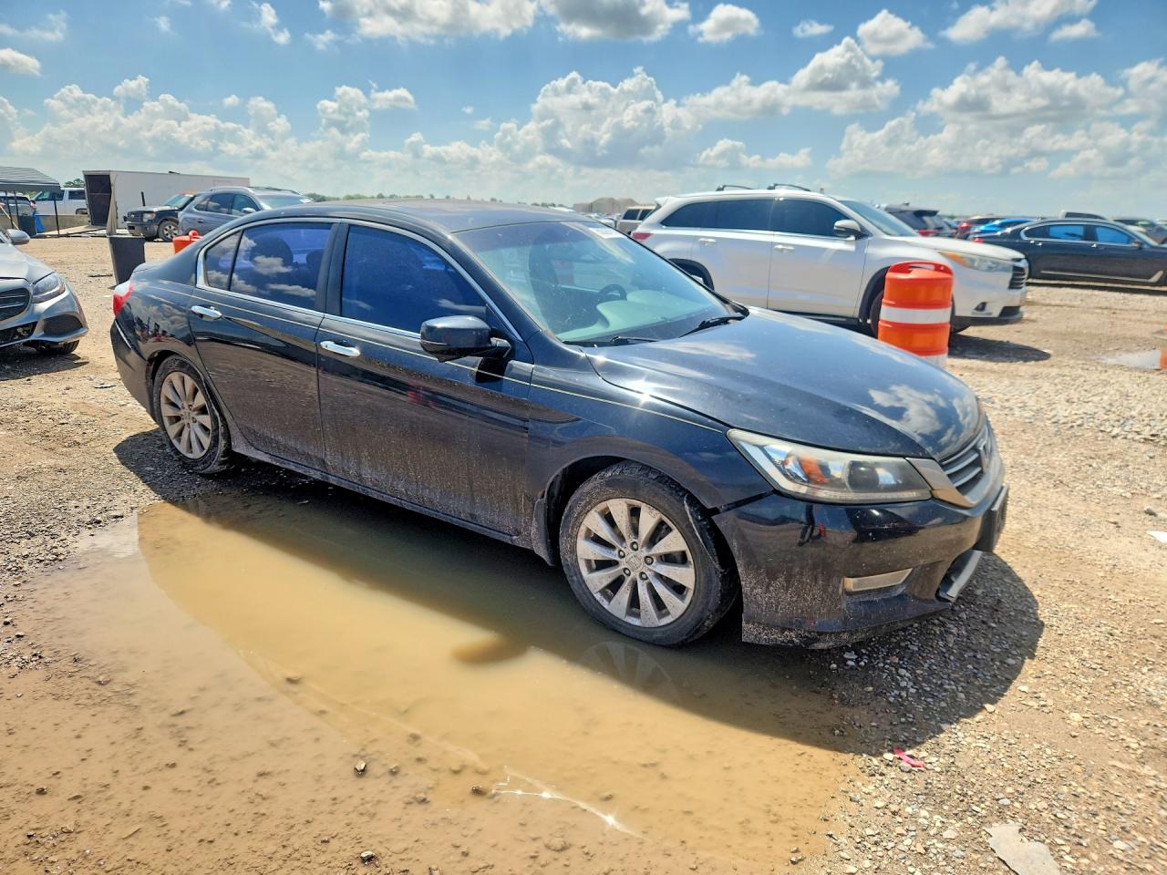 2013 Honda Accord Black vin: 1HGCR2F78DA095590