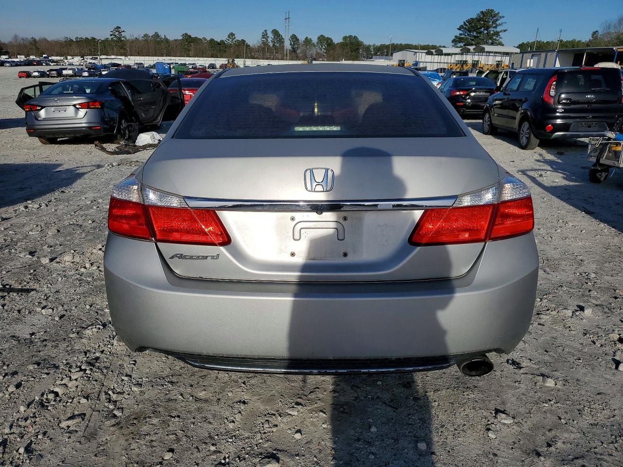 2013 Honda Accord Ex Серебряный vin: 1HGCR2F78DA107480