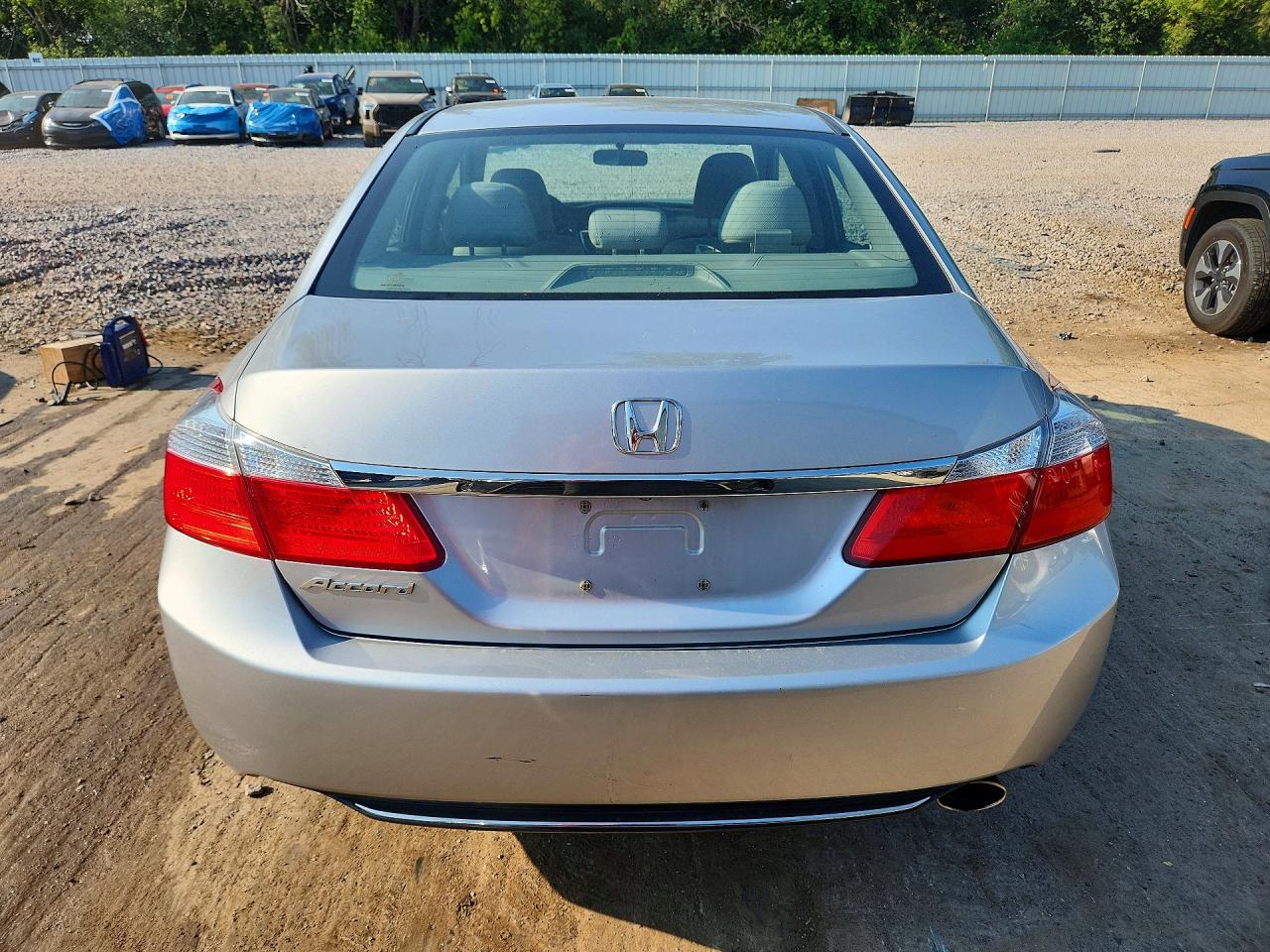2013 Honda Accord Ex Silver vin: 1HGCR2F78DA132976