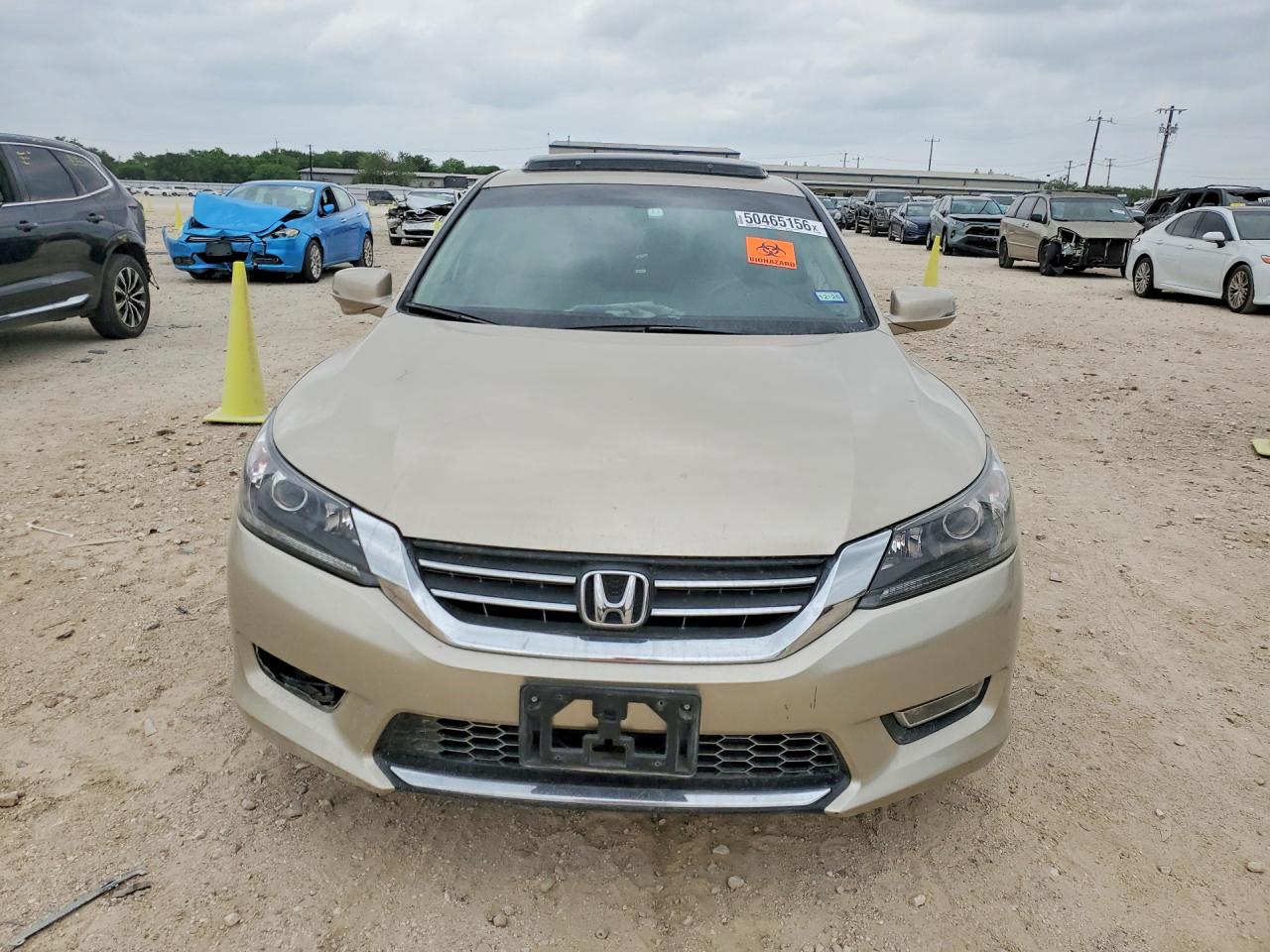 2013 Honda Accord Ex Tan vin: 1HGCR2F78DA146988