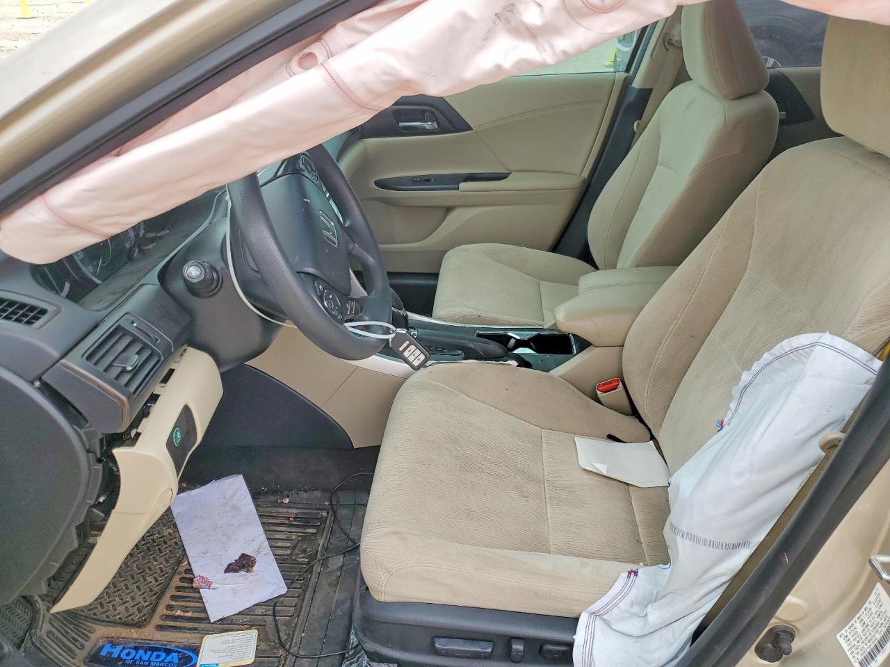 2013 Honda Accord Ex Tan vin: 1HGCR2F78DA146988