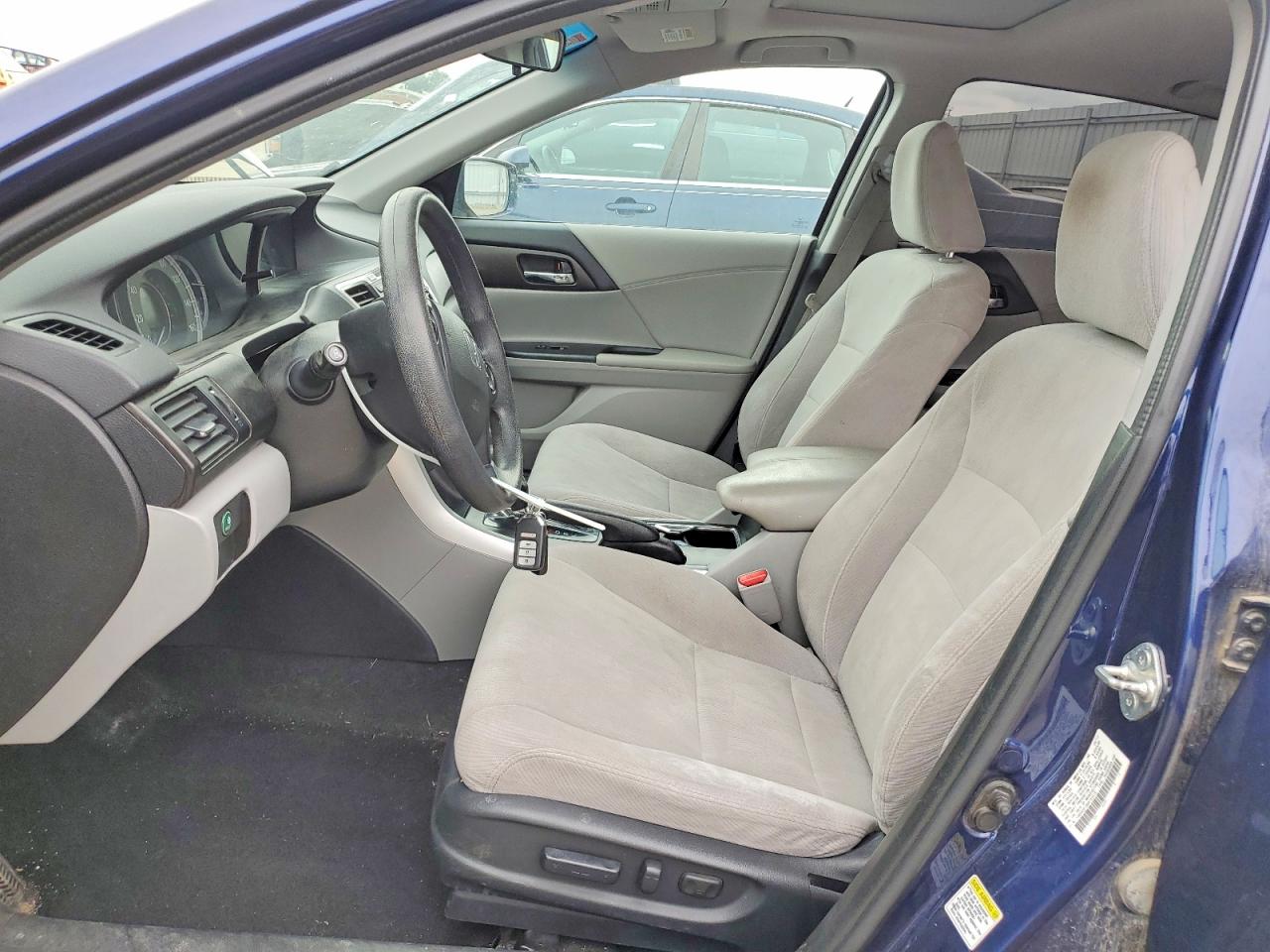 2013 Honda Accord Ex Blue vin: 1HGCR2F78DA184575