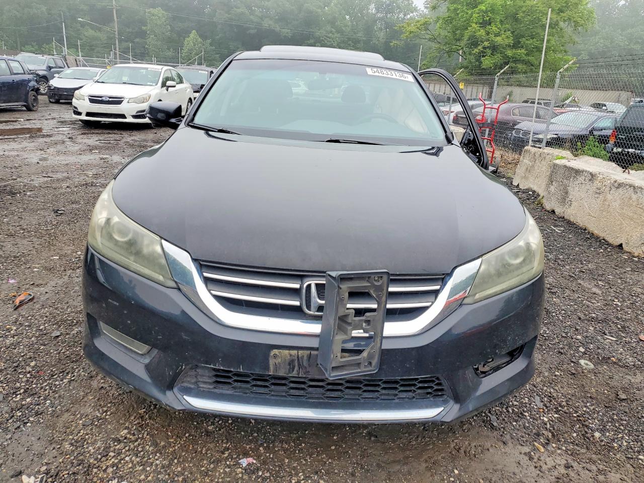 2013 Honda Accord Ex Black vin: 1HGCR2F78DA213394
