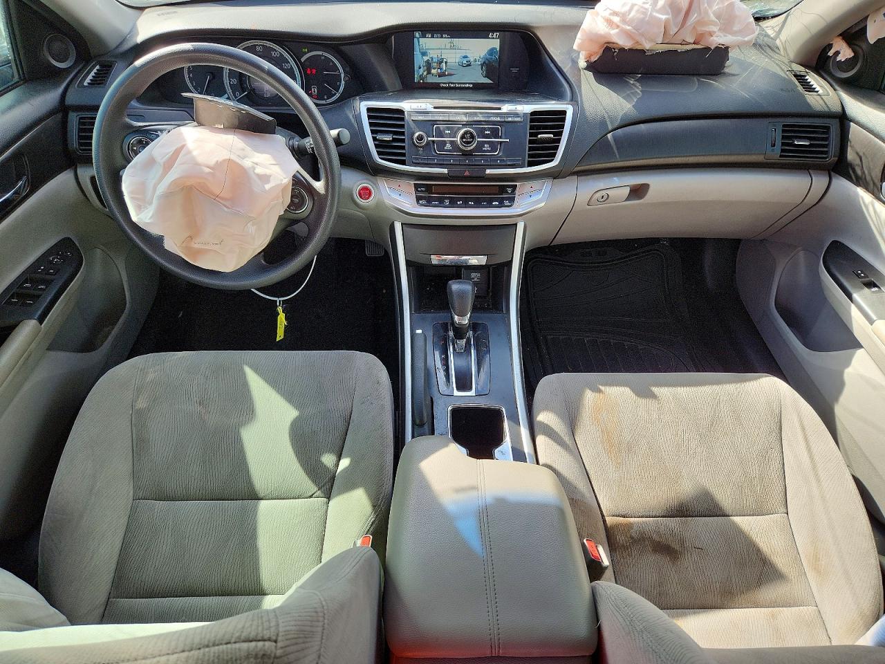 2013 Honda Accord Ex Gray vin: 1HGCR2F78DA214996