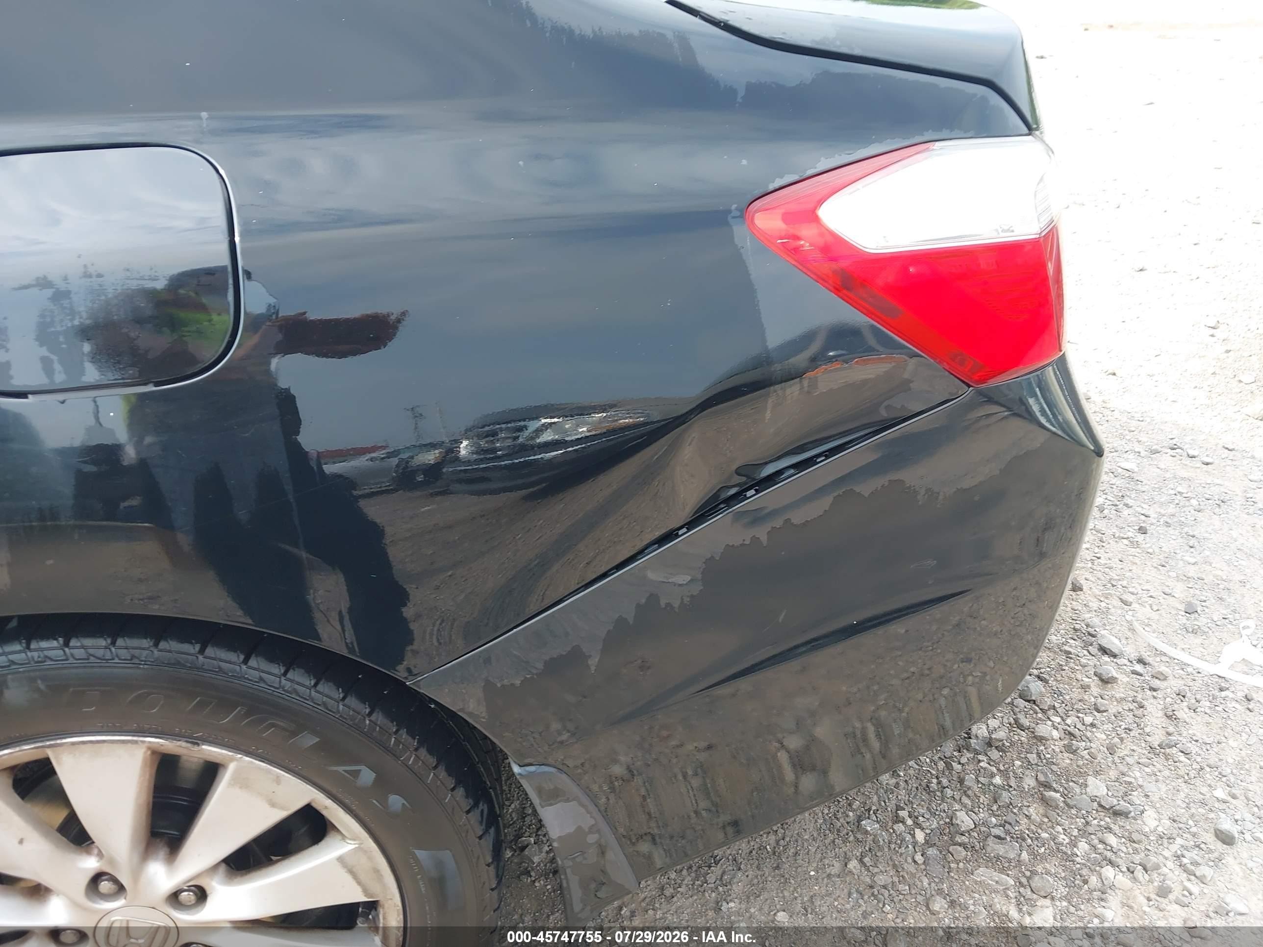 2013 Honda Accord Ex Black vin: 1HGCR2F78DA220622