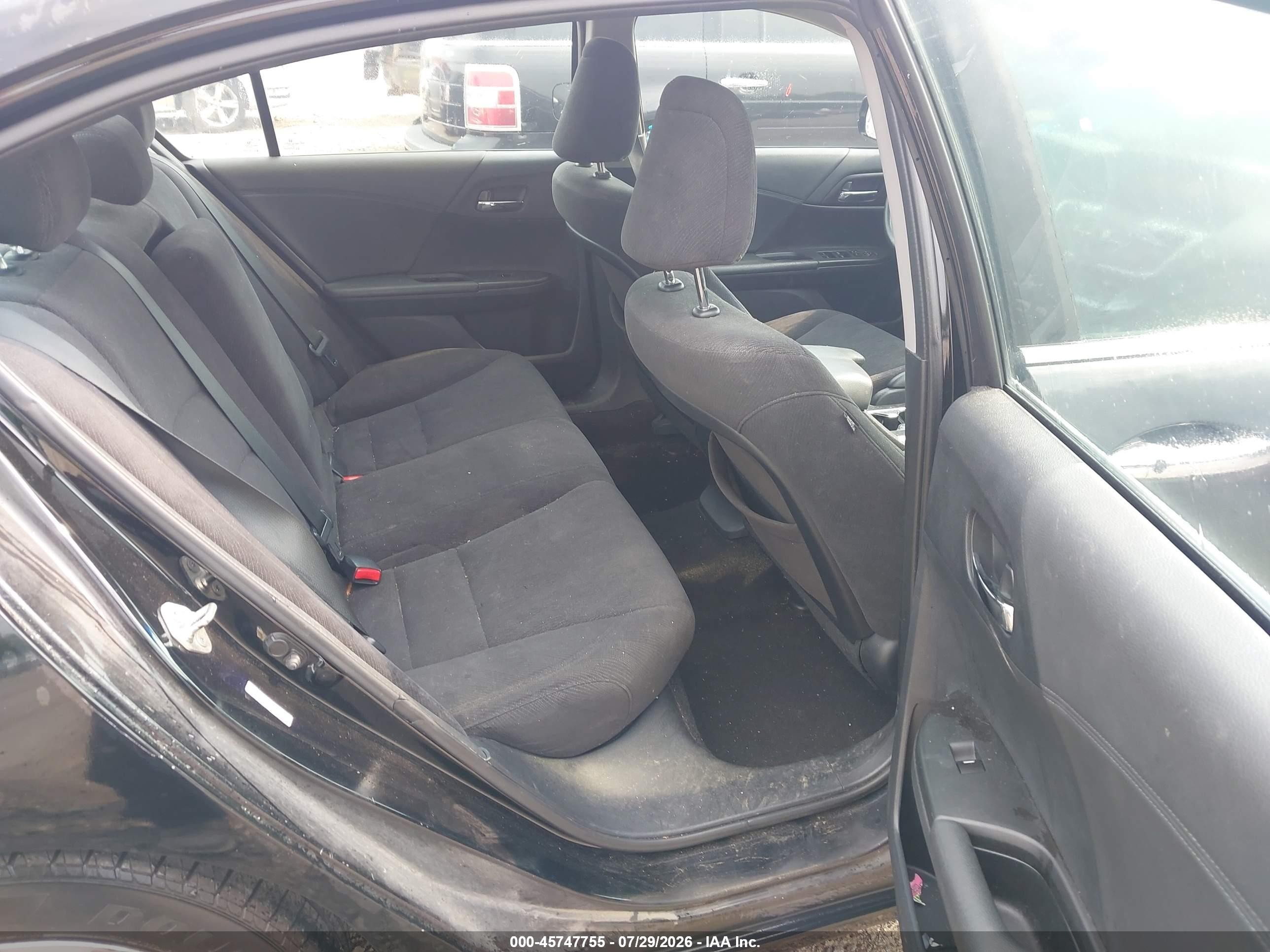 2013 Honda Accord Ex Black vin: 1HGCR2F78DA220622