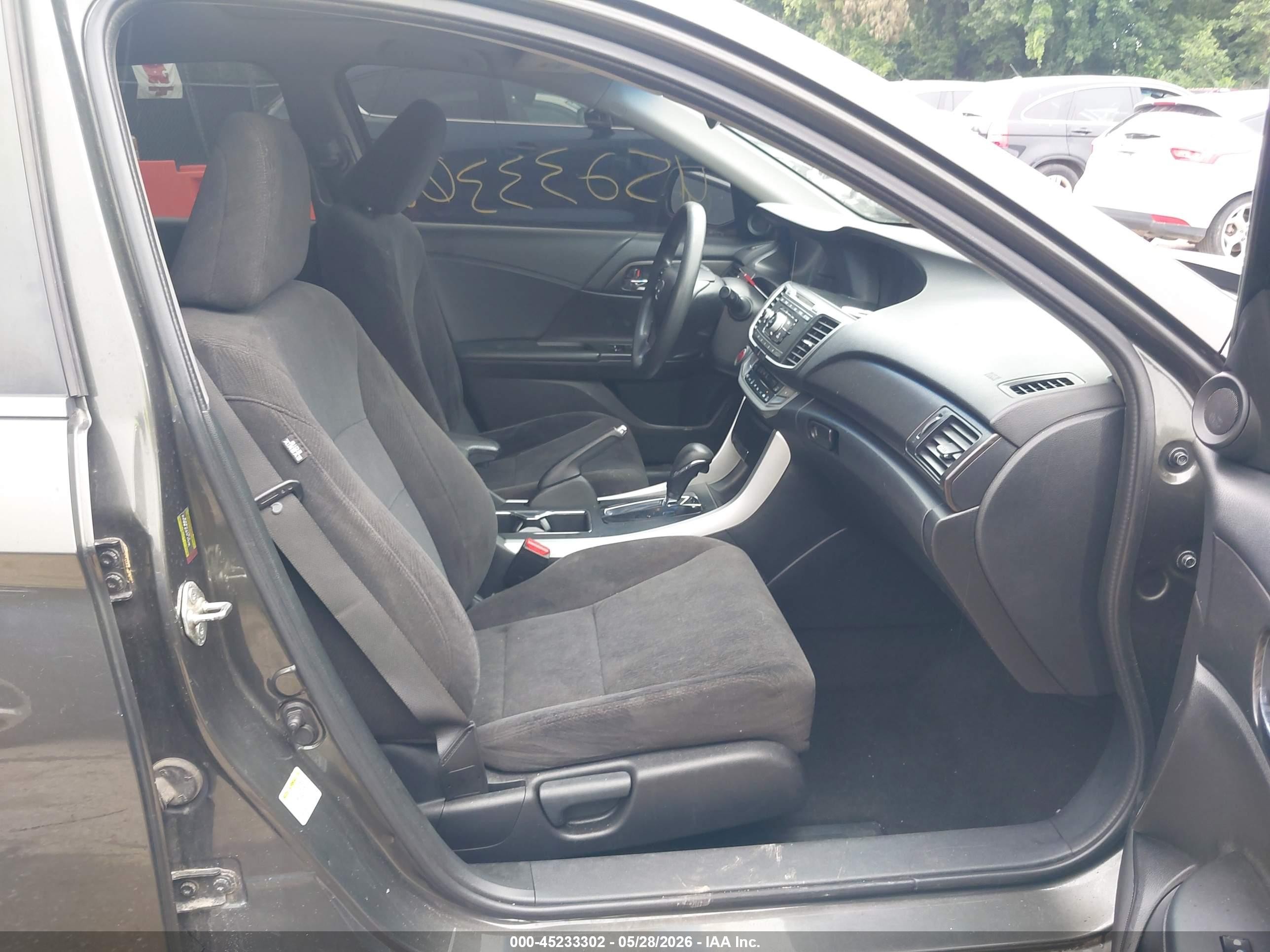 2013 Honda Accord Ex Black vin: 1HGCR2F78DA255015