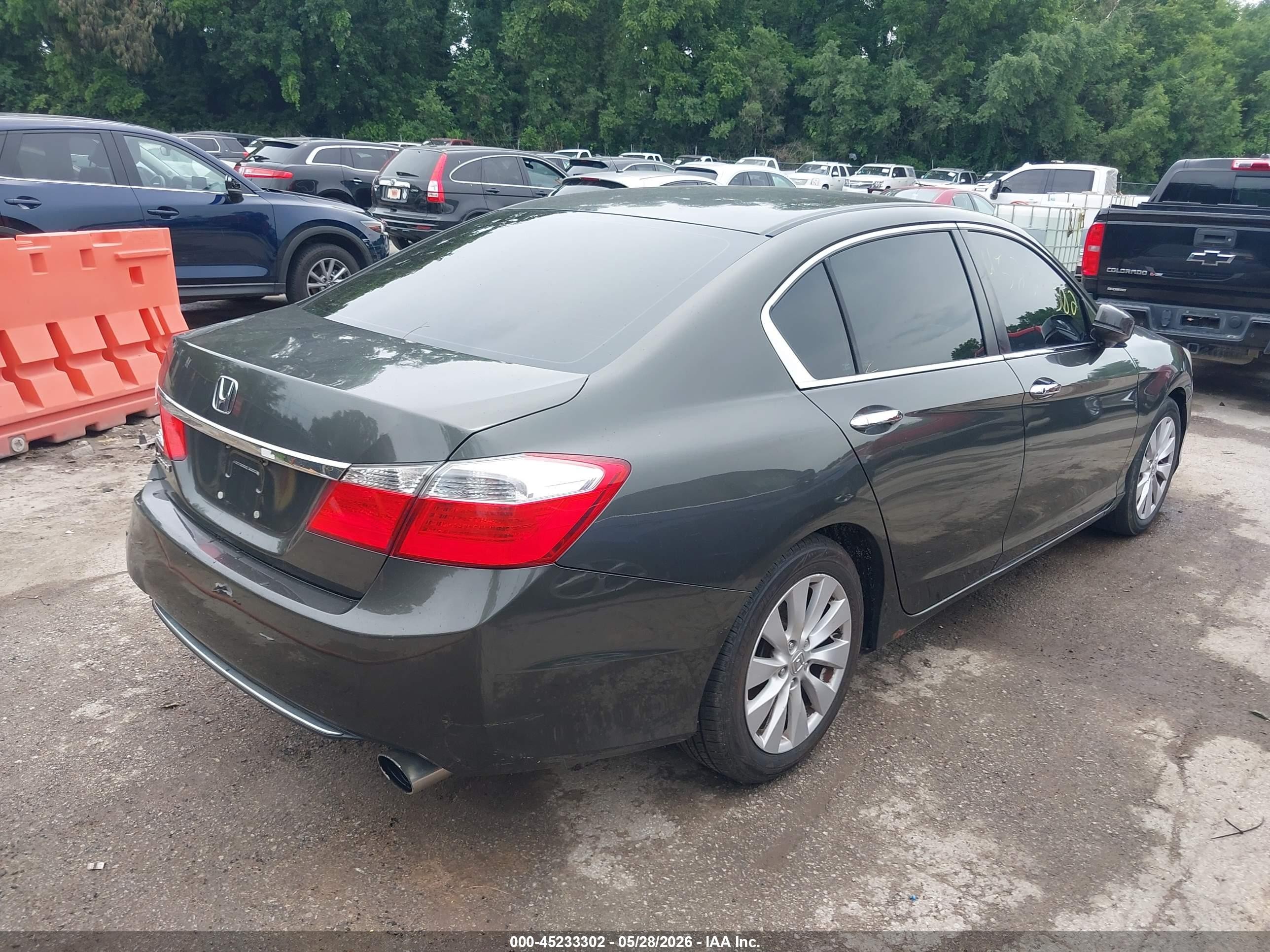 2013 Honda Accord Ex Black vin: 1HGCR2F78DA255015