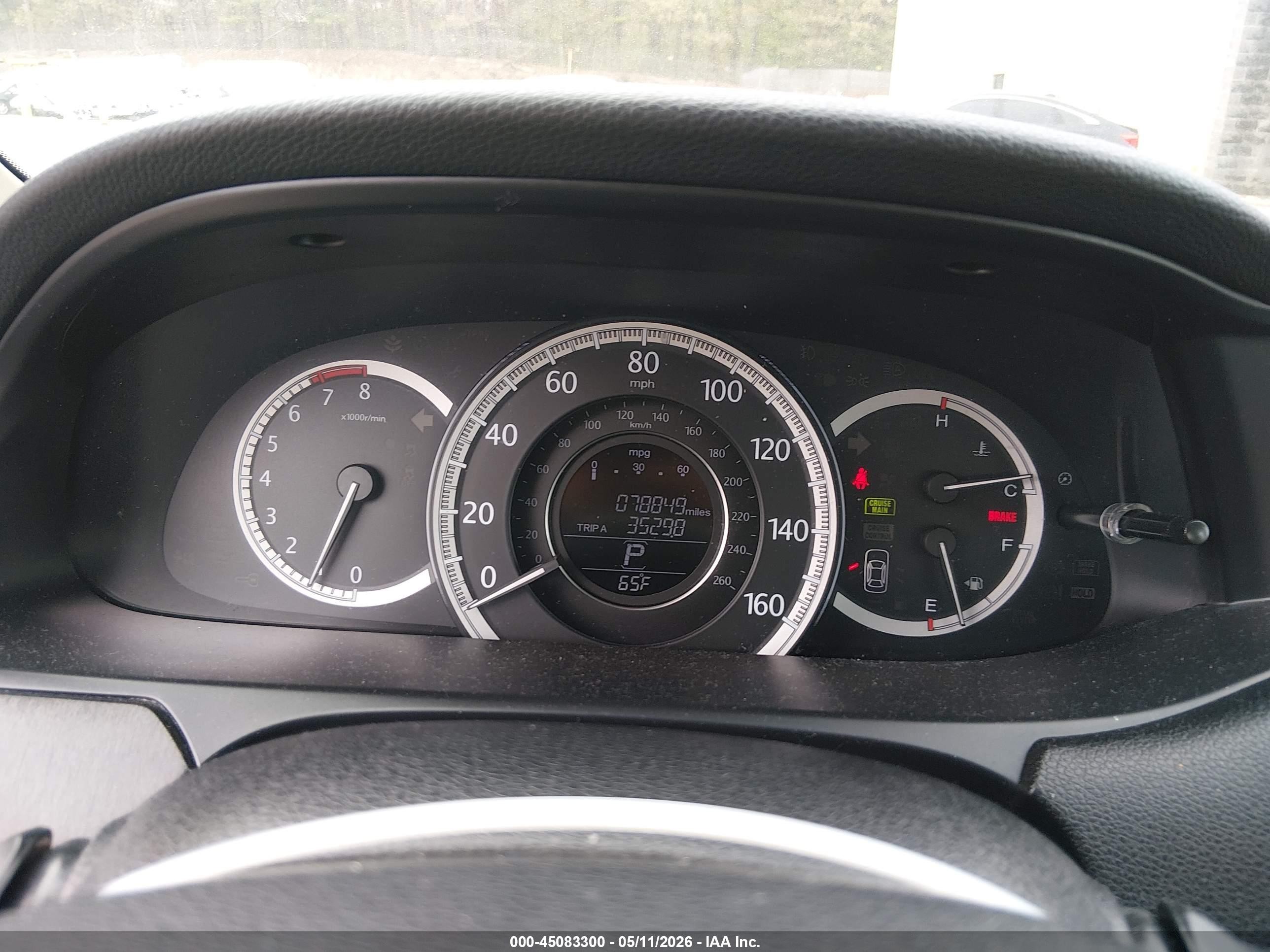 2013 Honda Accord Ex White vin: 1HGCR2F78DA260814