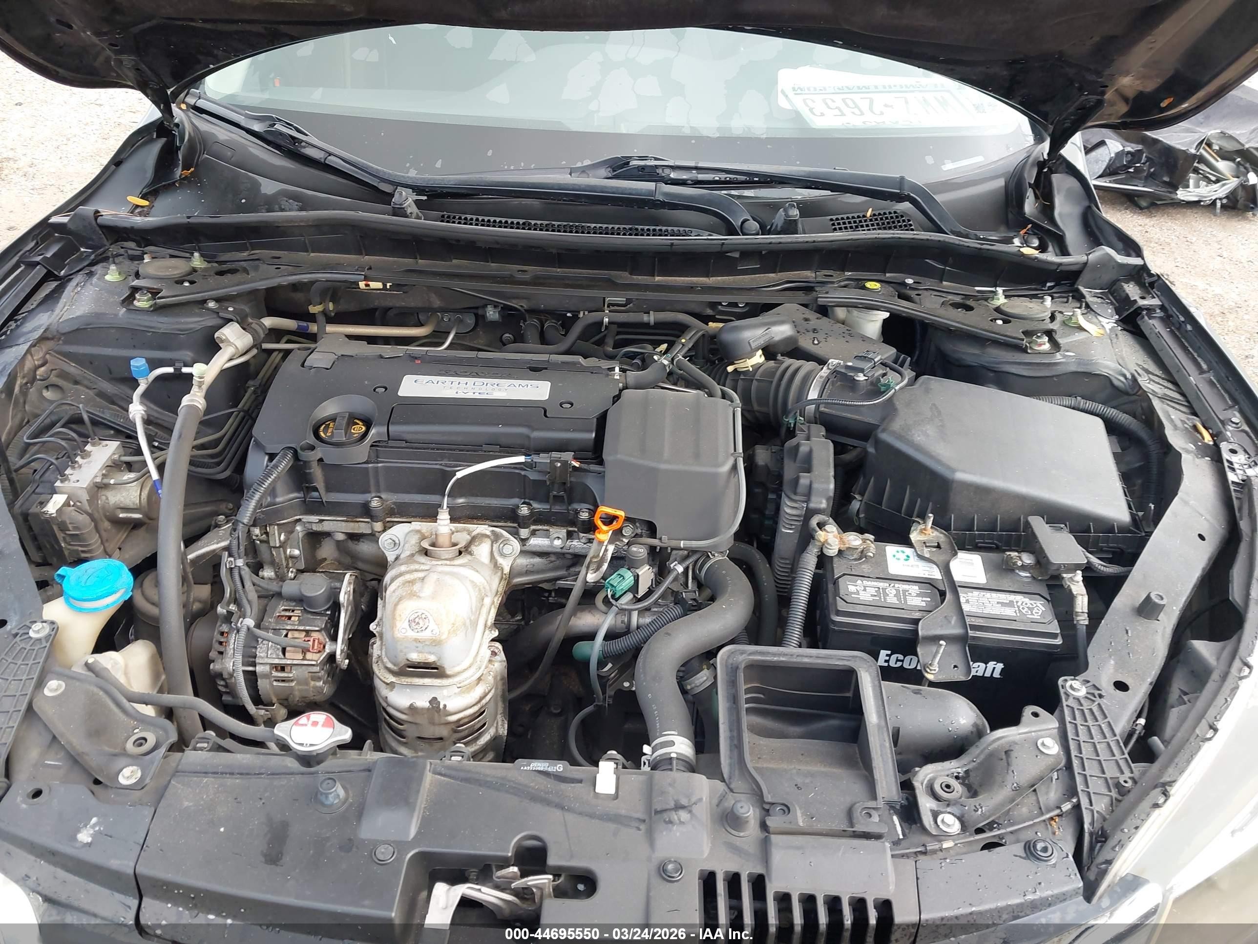 2014 Honda Accord Ex Black vin: 1HGCR2F78EA037514